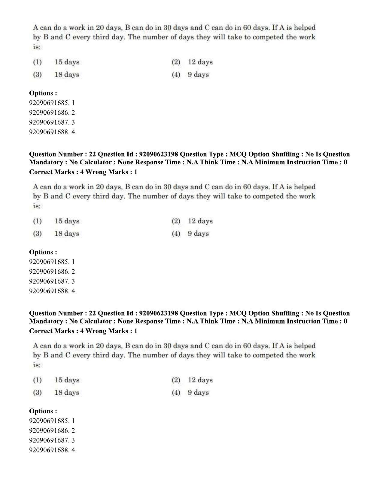 CUET PG 2023: LAQP24 – Manipuri Eng - Shift 2 (24-06-2023) Question Paper - Page 29