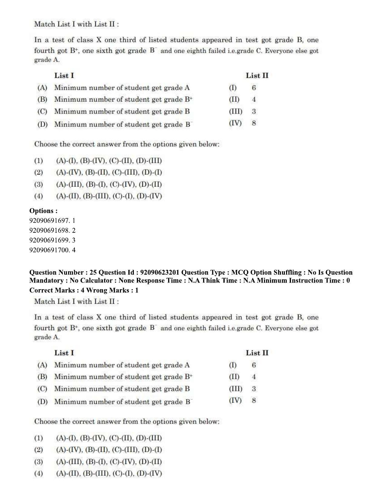 CUET PG 2023: LAQP24 – Manipuri Eng - Shift 2 (24-06-2023) Question Paper - Page 32
