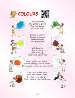 NCERT Book for Class 2 English (Raindrops):Chapter 14-Colours