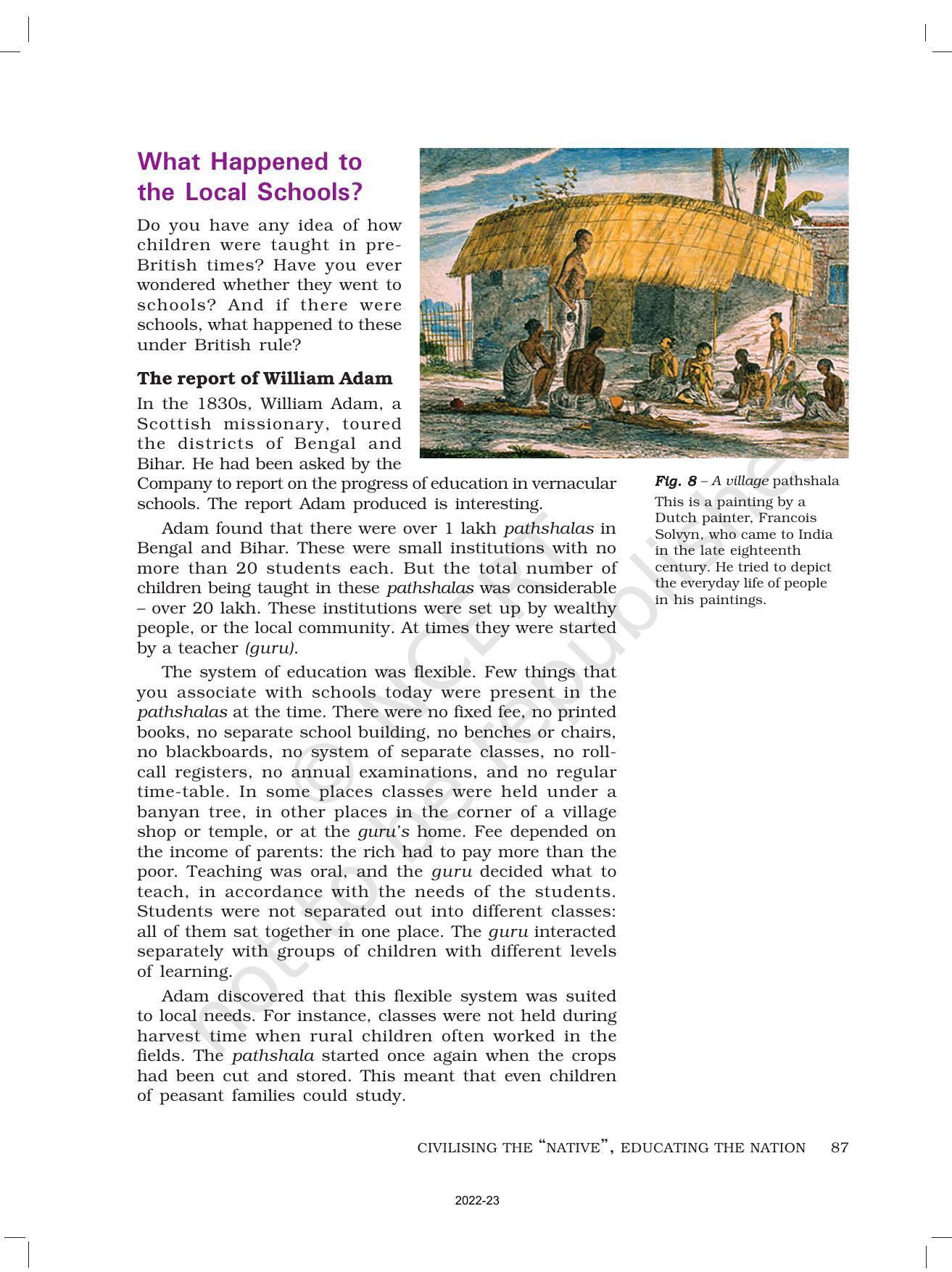 NCERT Book for Class 8 History Chapter 8 Civilising the “Native”, Educating the Nation - Page 7