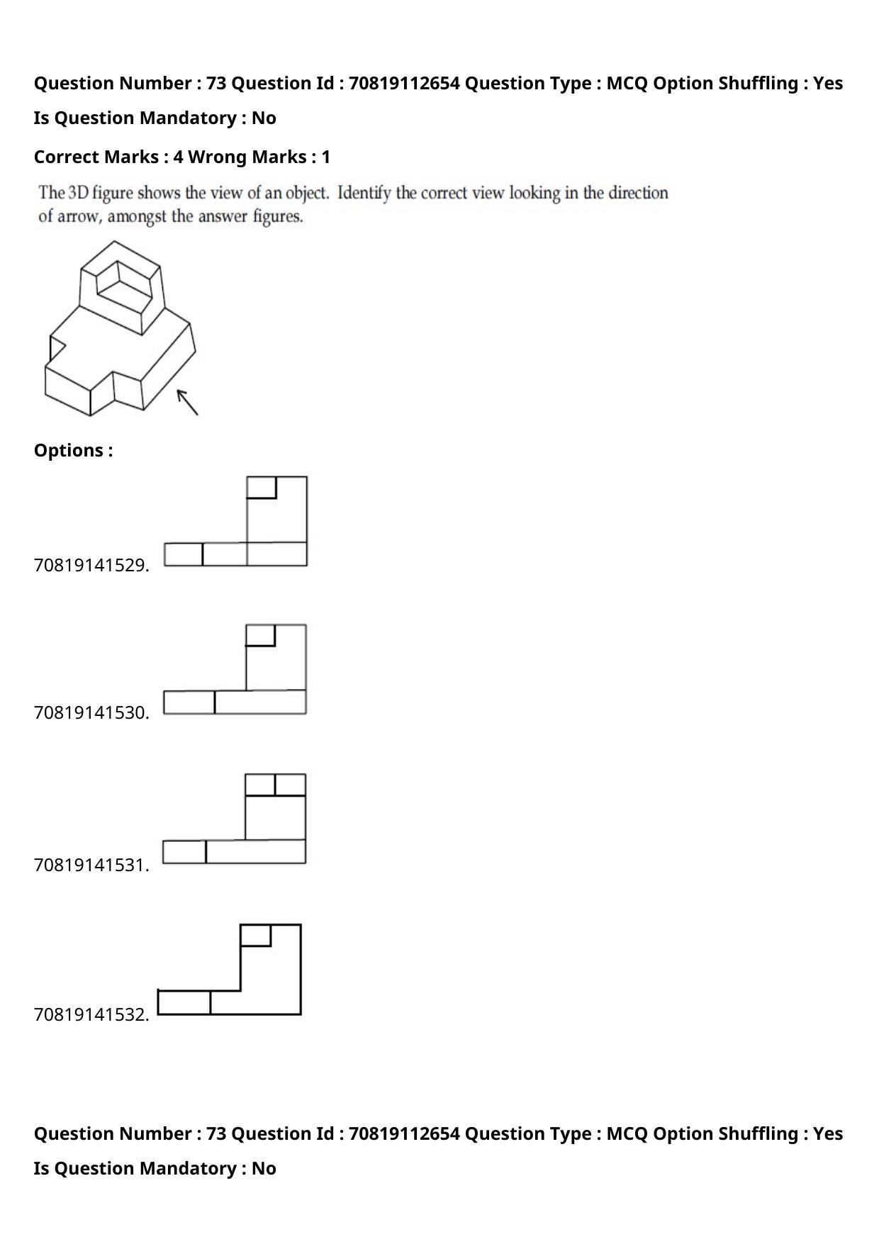 JEE Mains 2021: B Planning Tamil (Shift 2) 23-02-2021 Question Paper - Page 99