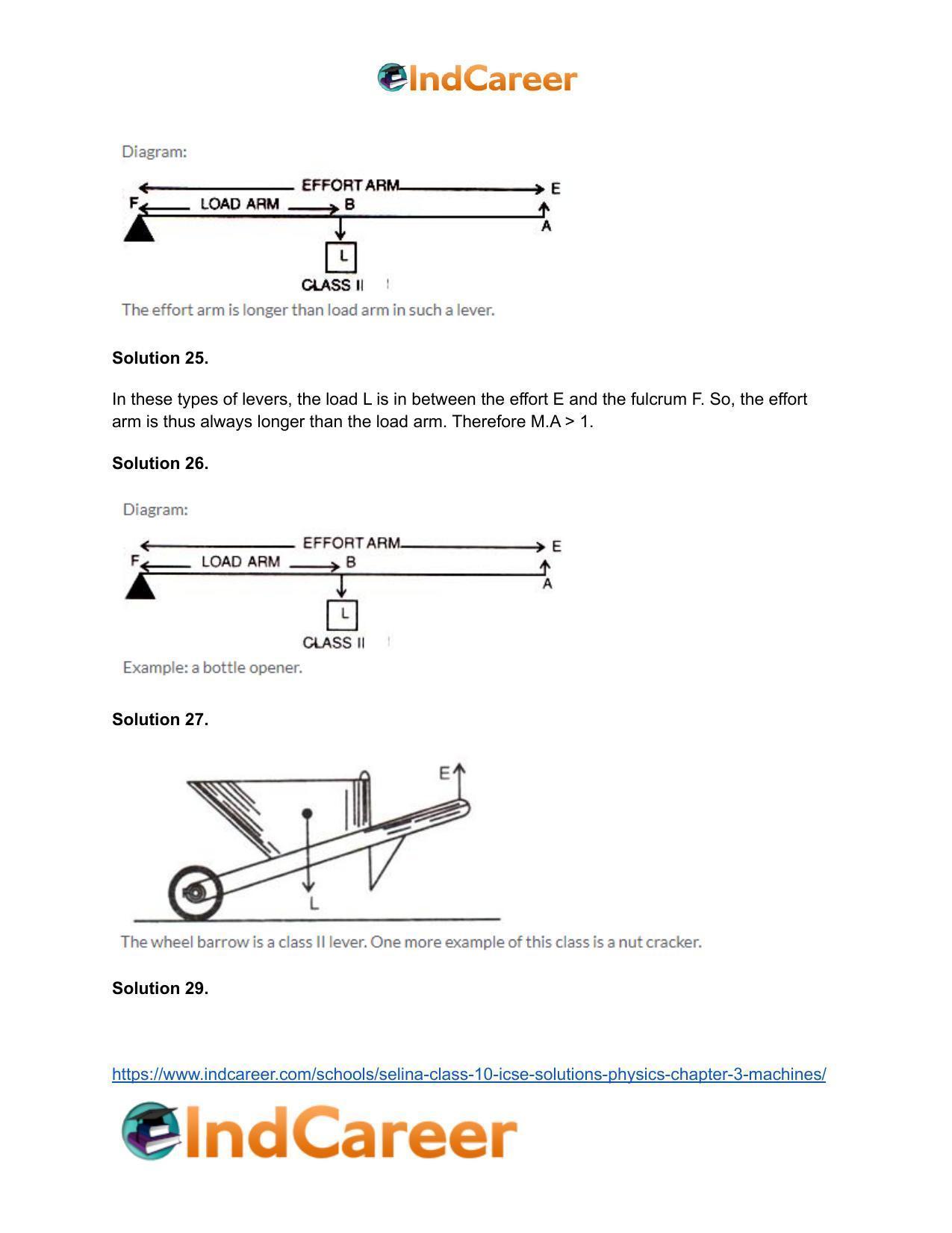 Selina Class 10 ICSE Solutions Physics : Chapter 3- Machines - Page 7