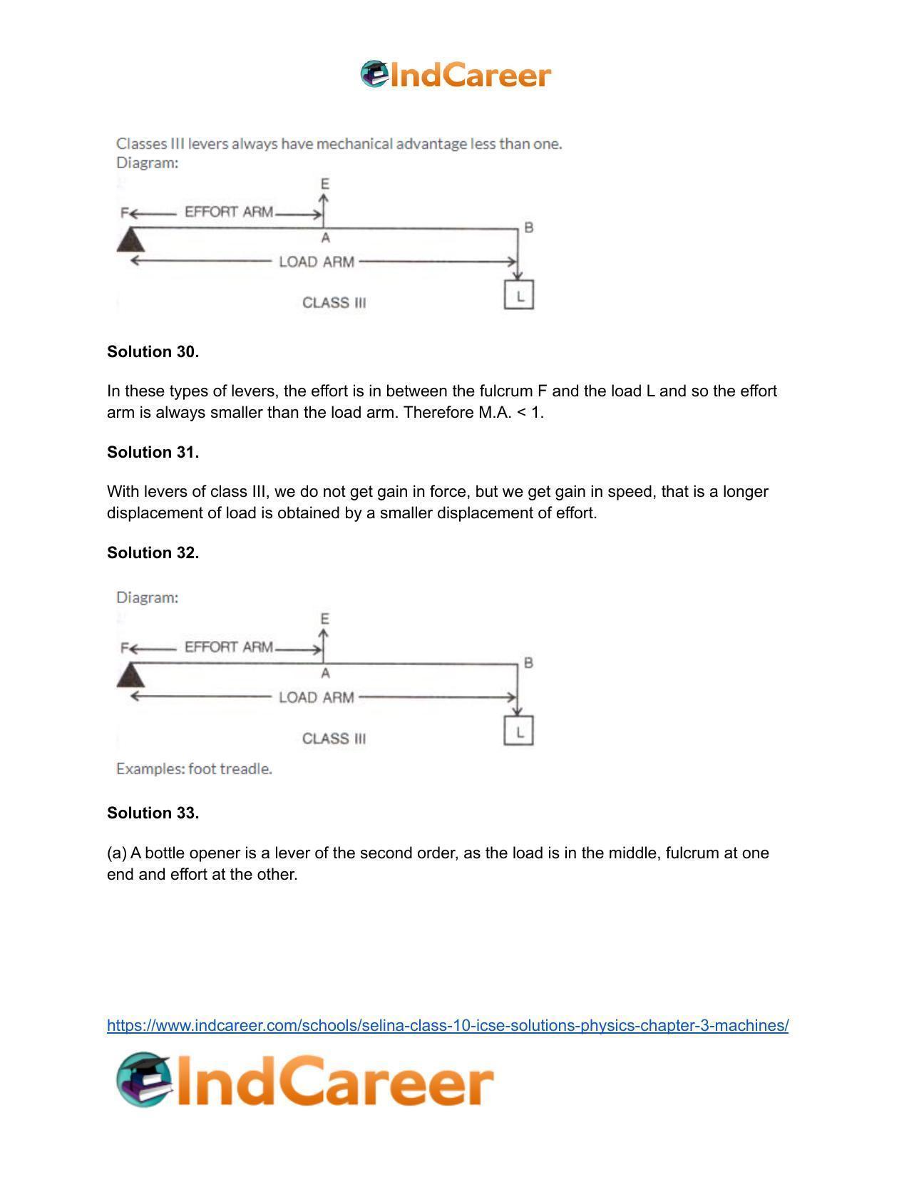 Selina Class 10 ICSE Solutions Physics : Chapter 3- Machines - Page 8