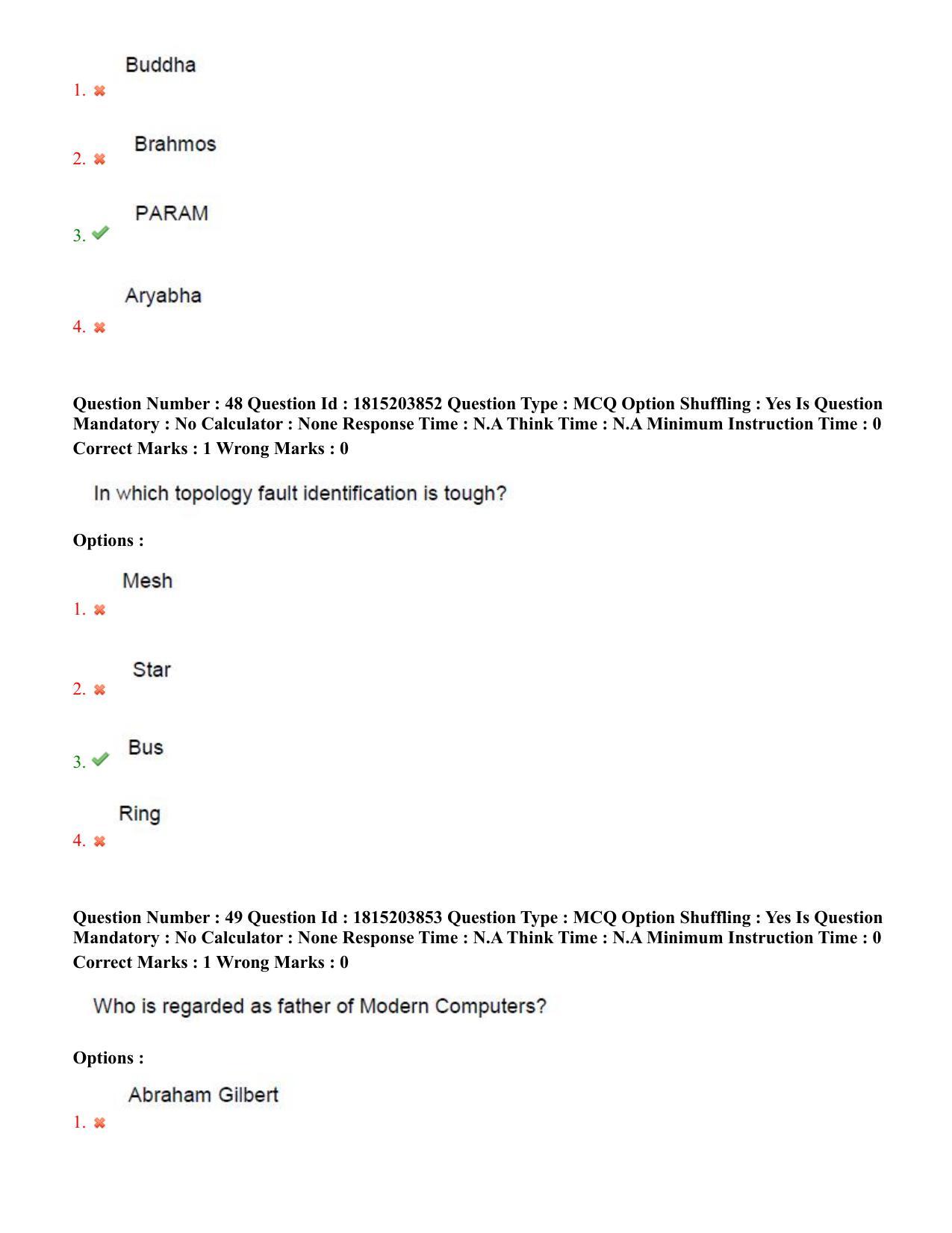 TS CPGET 2023 Master of Library and Information Science  (M.L.I.Sc) 1 year course (Shift 1) Question Paper with Answer Key - Page 25