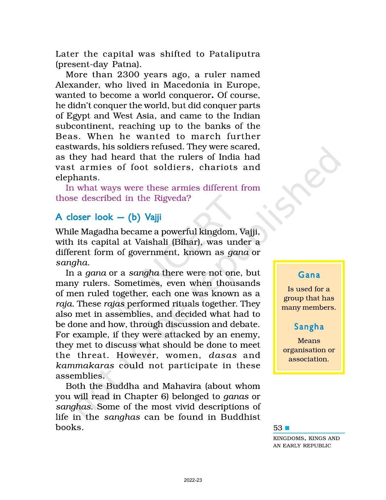 NCERT Book for Class 6 Social Science(History) : Chapter 5-What Books and Burials Tell Us - Page 8