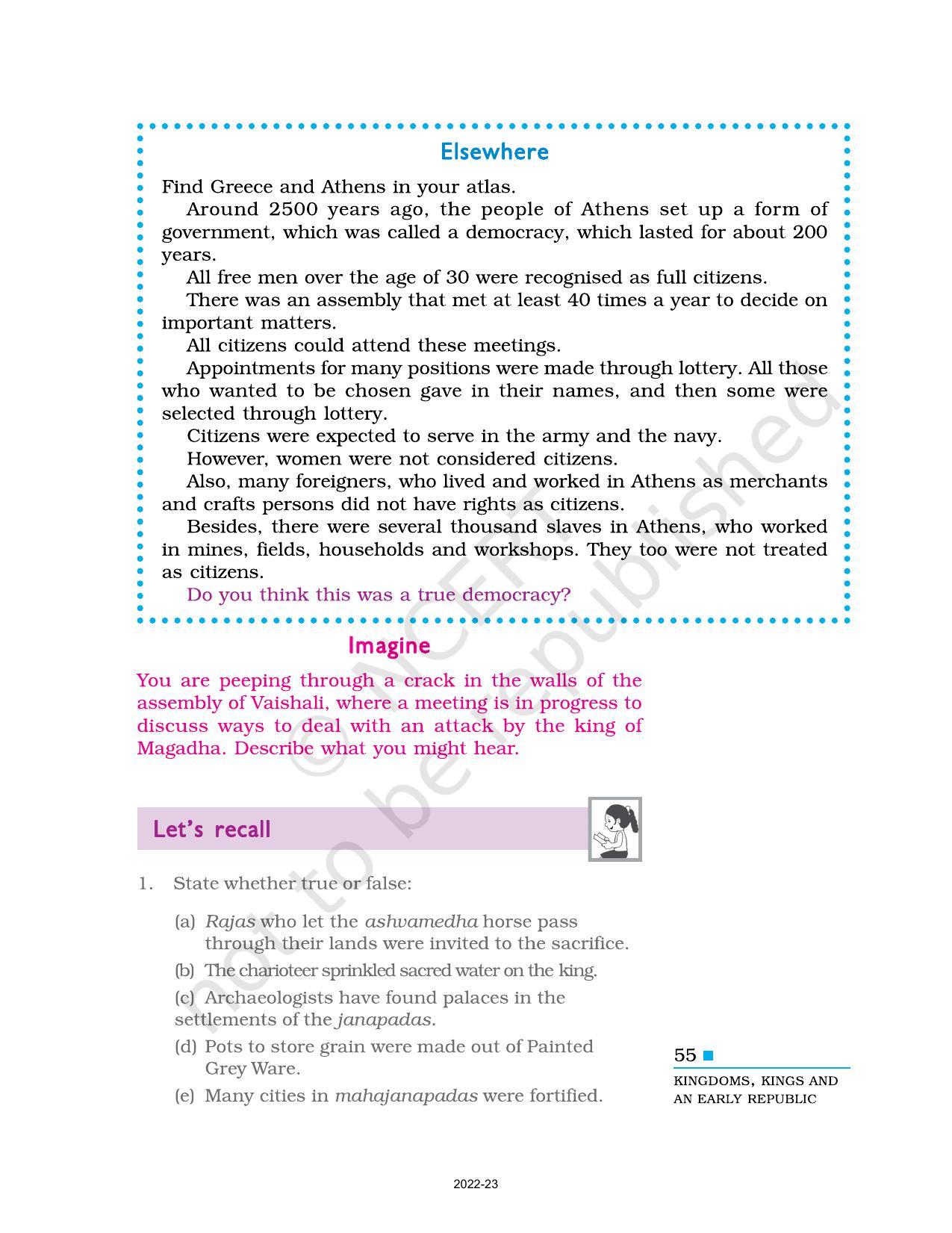 NCERT Book for Class 6 Social Science(History) : Chapter 5-What Books and Burials Tell Us - Page 10