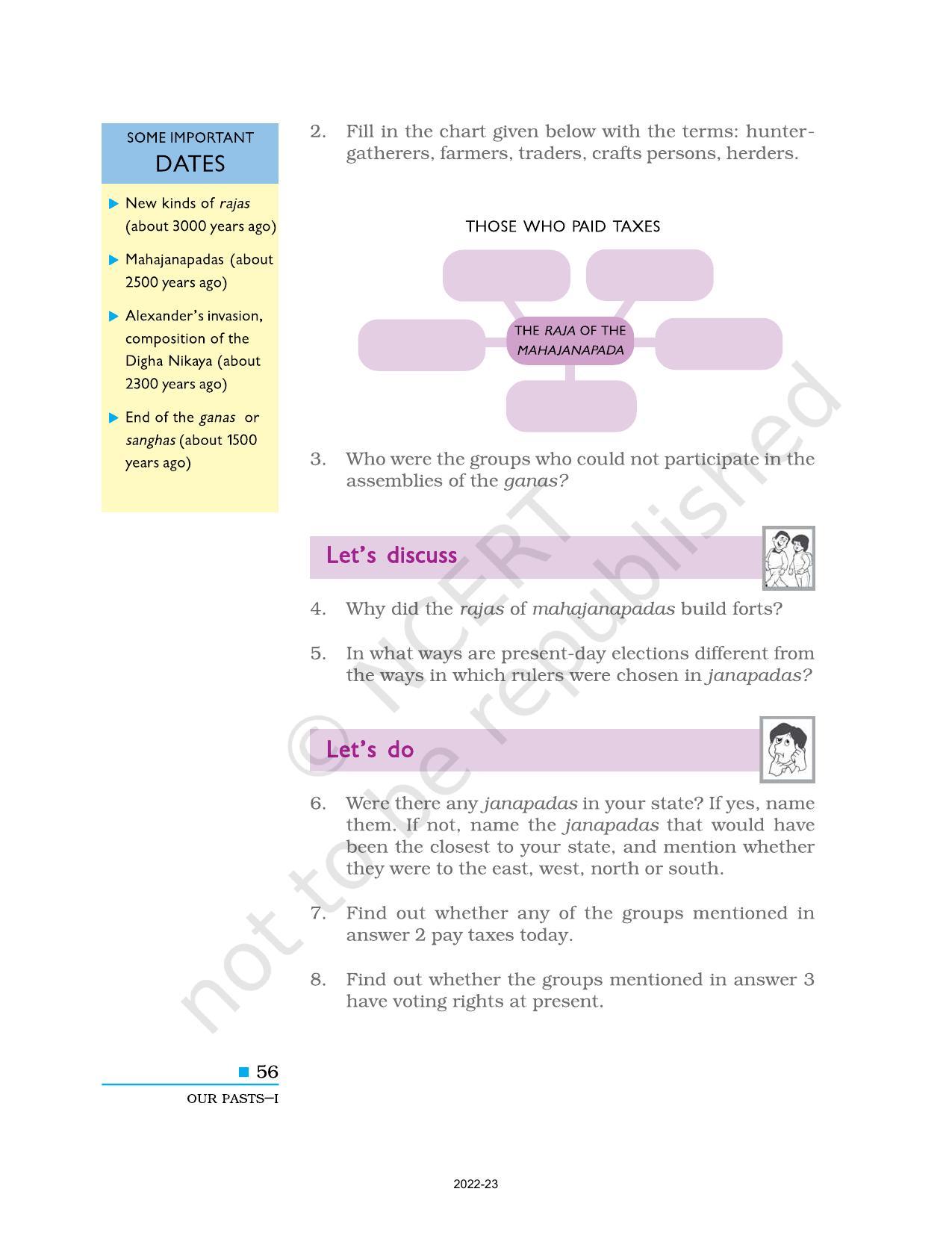 NCERT Book for Class 6 Social Science(History) : Chapter 5-What Books and Burials Tell Us - Page 11