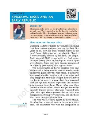 NCERT Book for Class 6 Social Science(History) : Chapter 5-What Books and Burials Tell Us