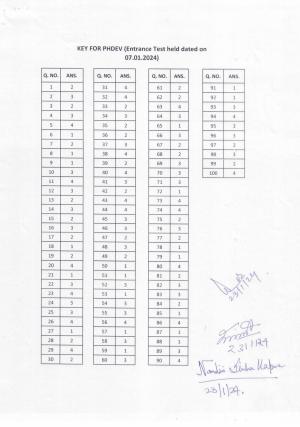 IGNOU PhD Entrance Test Ph. D. (Environmental Science) Entrance Test, July, 2023 Question Paper
