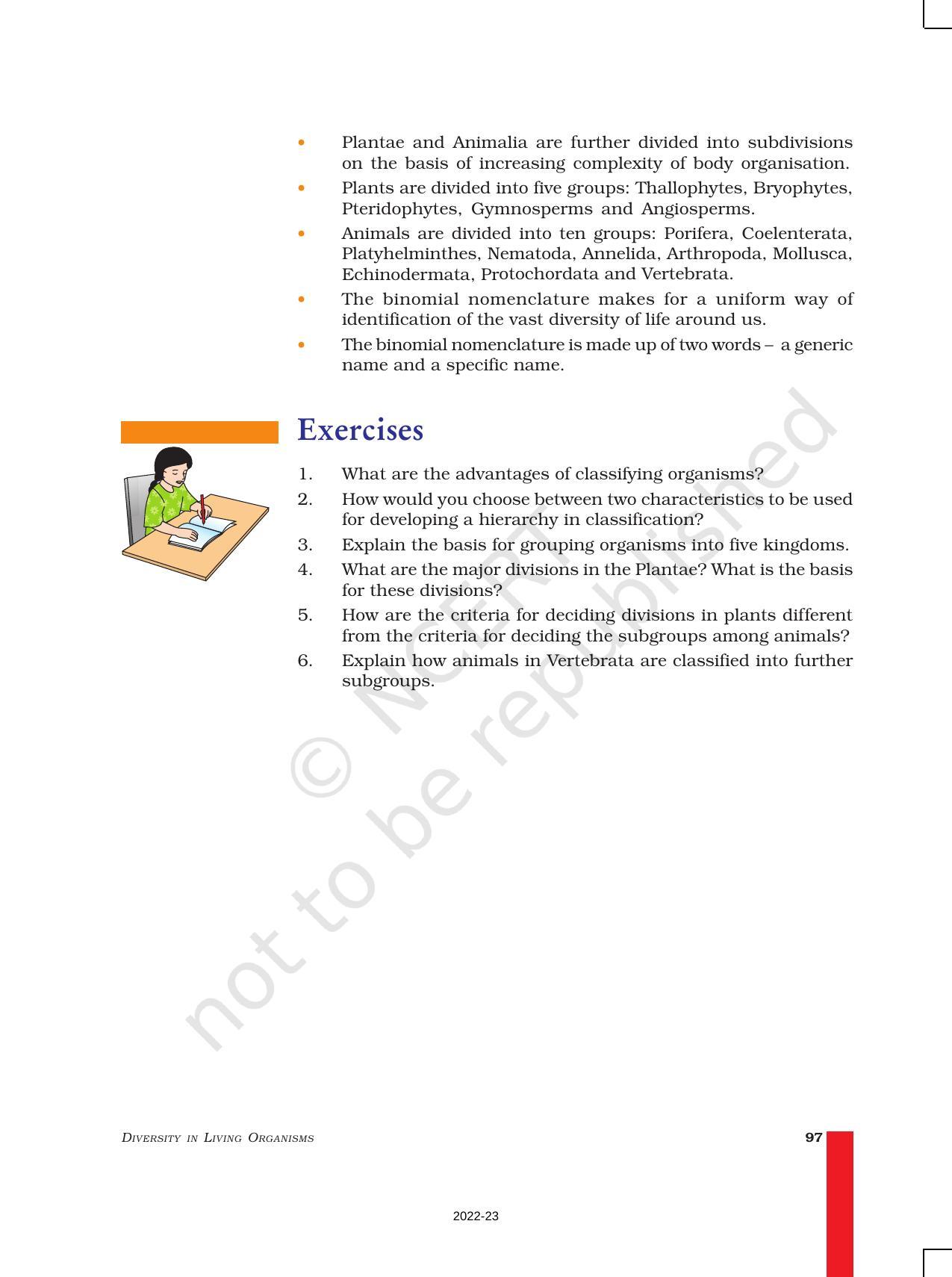 NCERT Book for Class 9 Science Chapter 7 Diversity in Living Organisms - Page 18