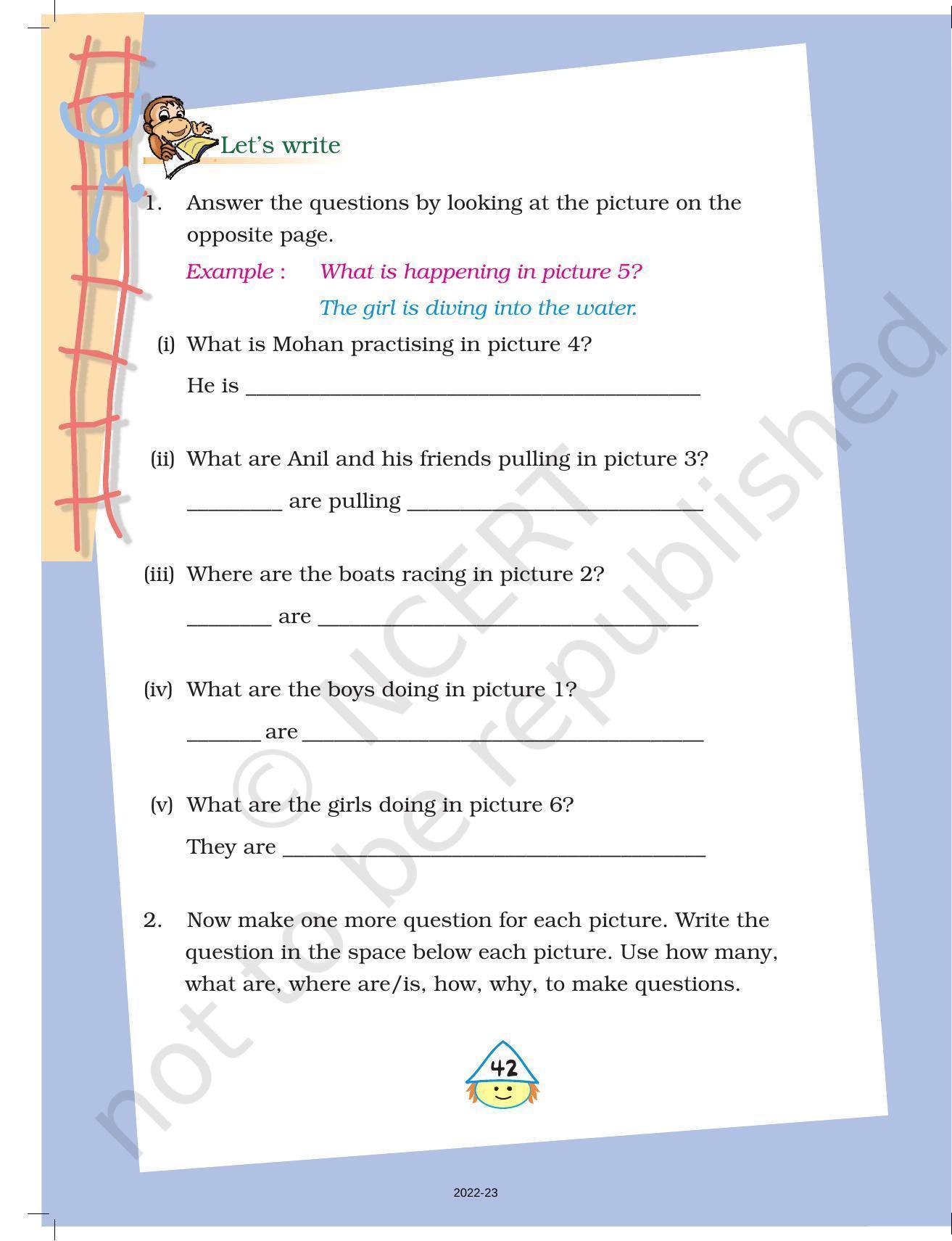 NCERT Book for Class 4 English (Poem): Chapter 5-Run! - Page 6