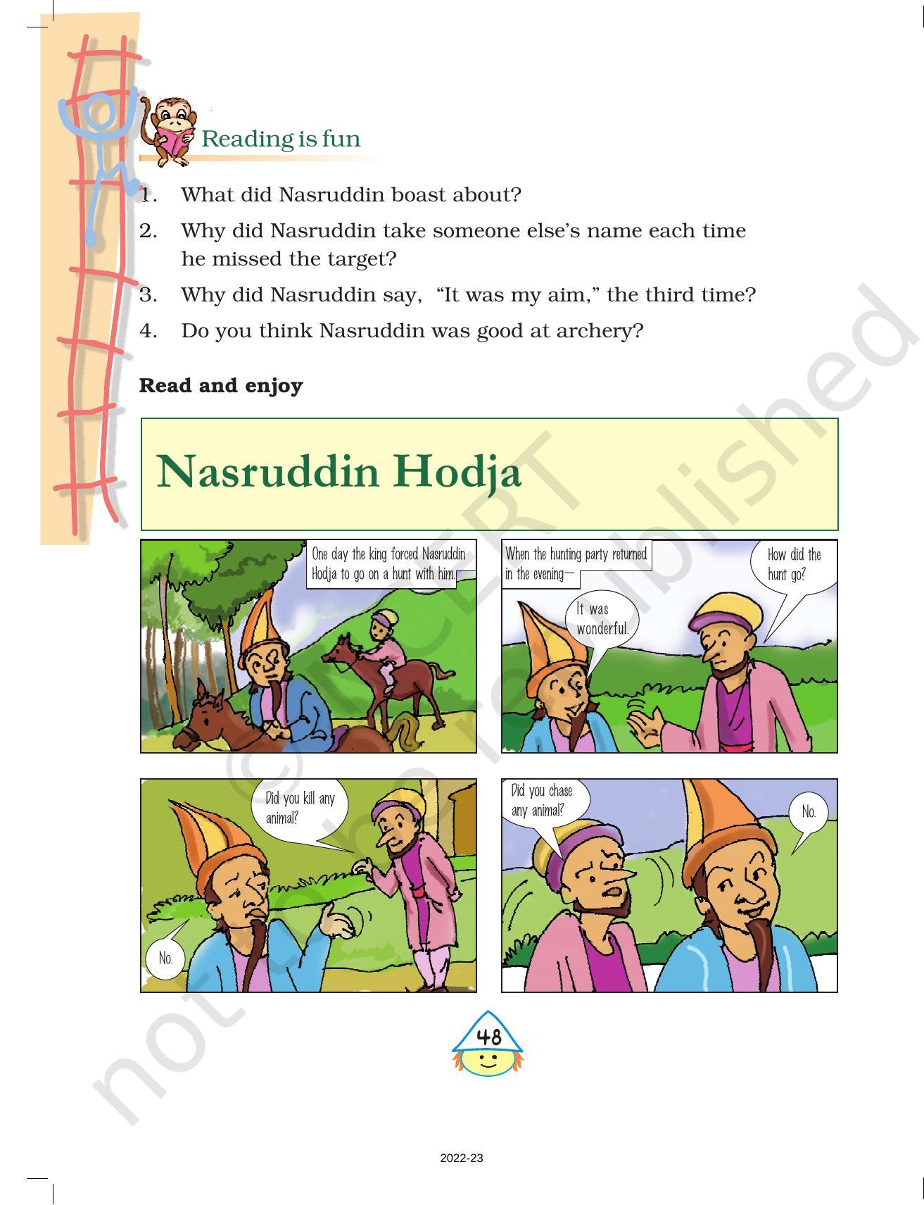NCERT Book for Class 4 English (Poem): Chapter 5-Run! - Page 13
