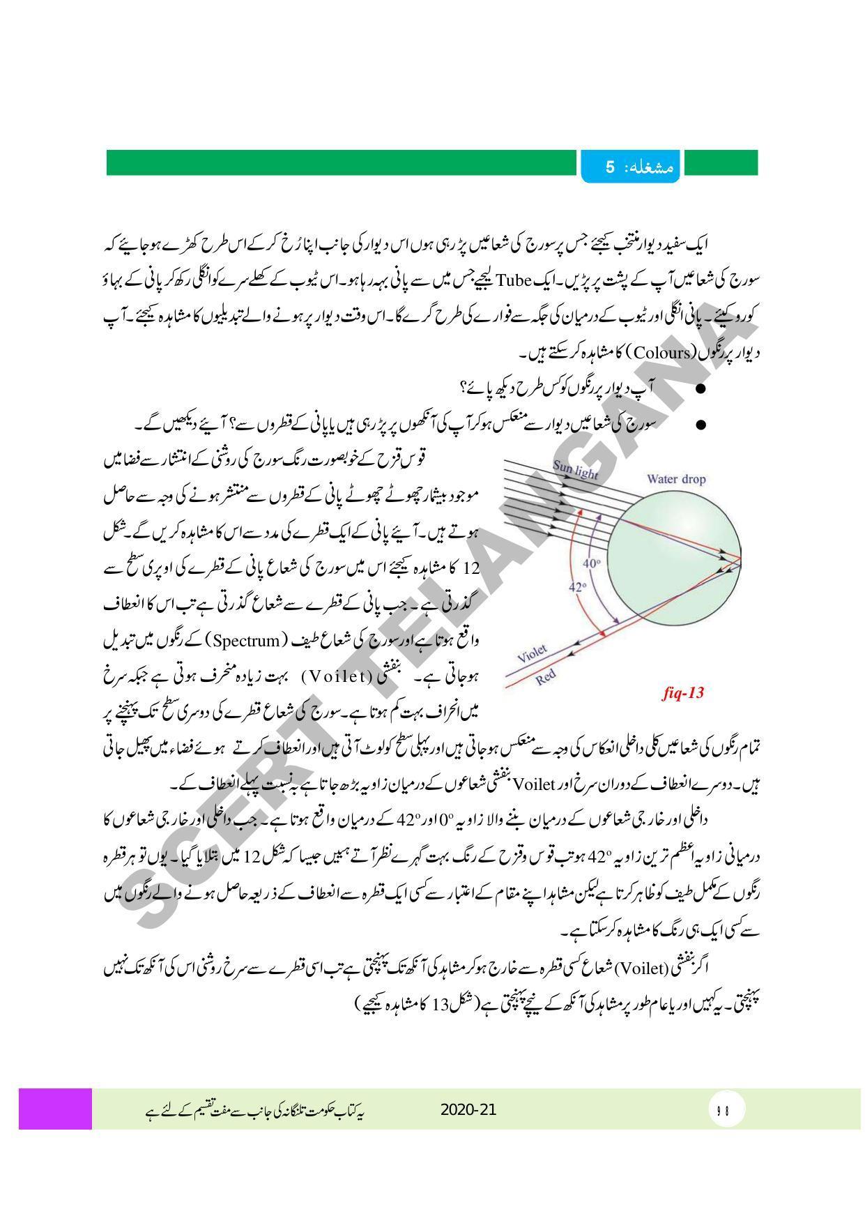 TS SCERT Class 10 Physical Science (Urdu Medium) Text Book - Page 110