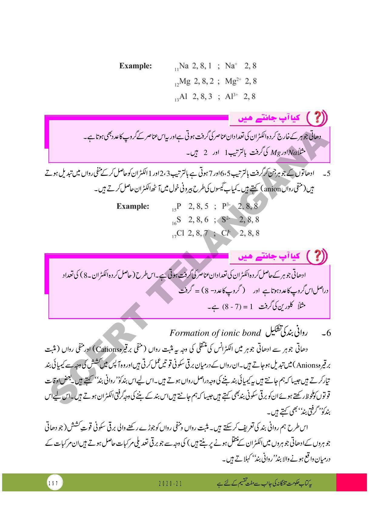 TS SCERT Class 10 Physical Science (Urdu Medium) Text Book - Page 169