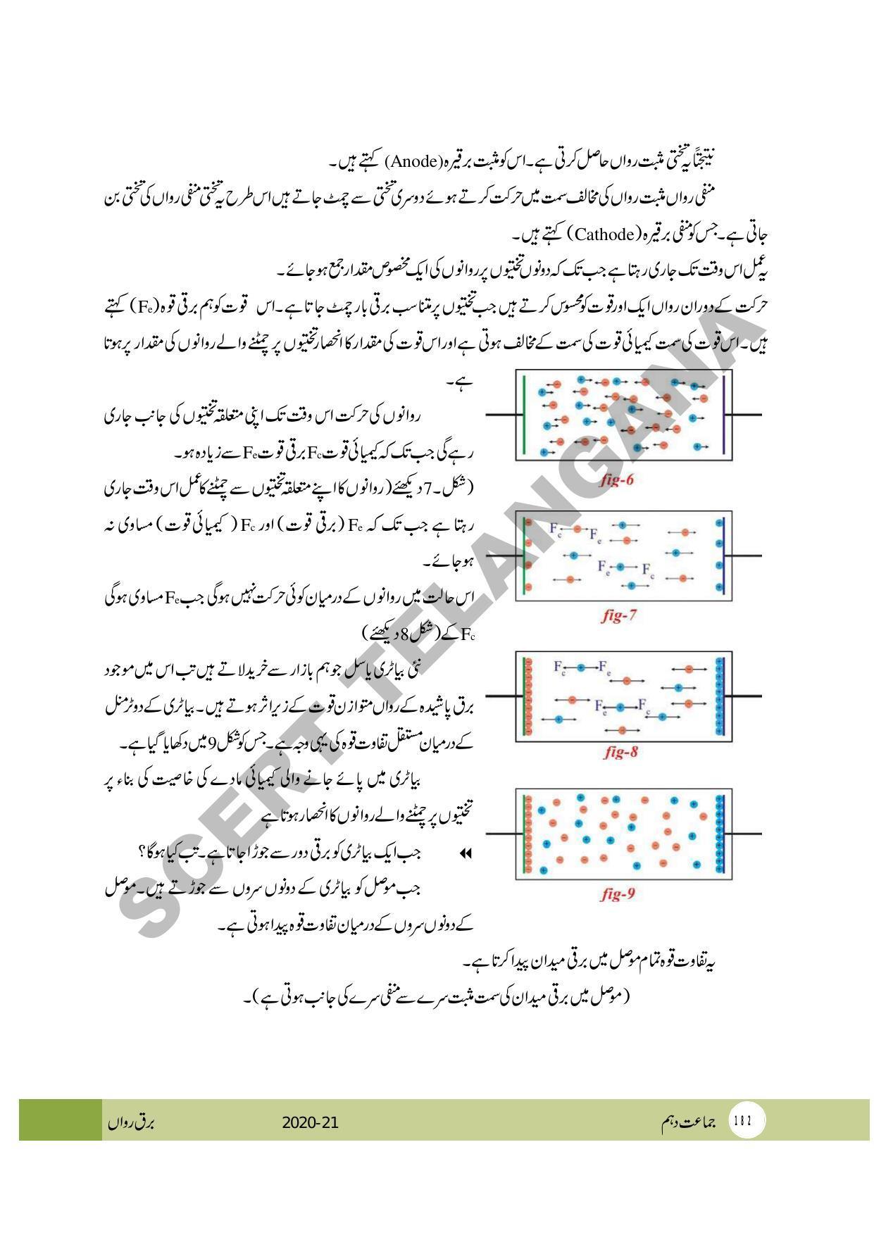 TS SCERT Class 10 Physical Science (Urdu Medium) Text Book - Page 194