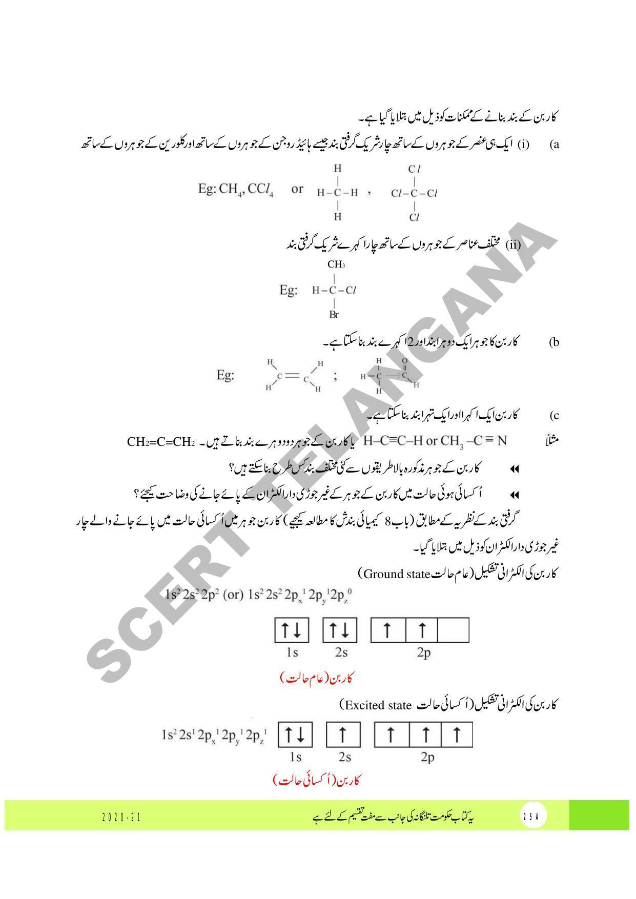 TS SCERT Class 10 Physical Science (Urdu Medium) Text Book - Page 266