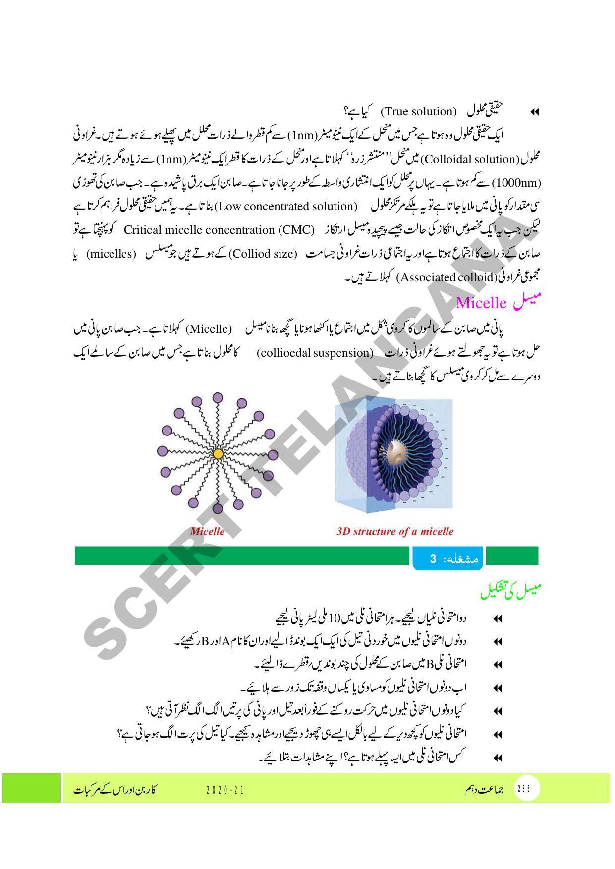 TS SCERT Class 10 Physical Science (Urdu Medium) Text Book - Page 298