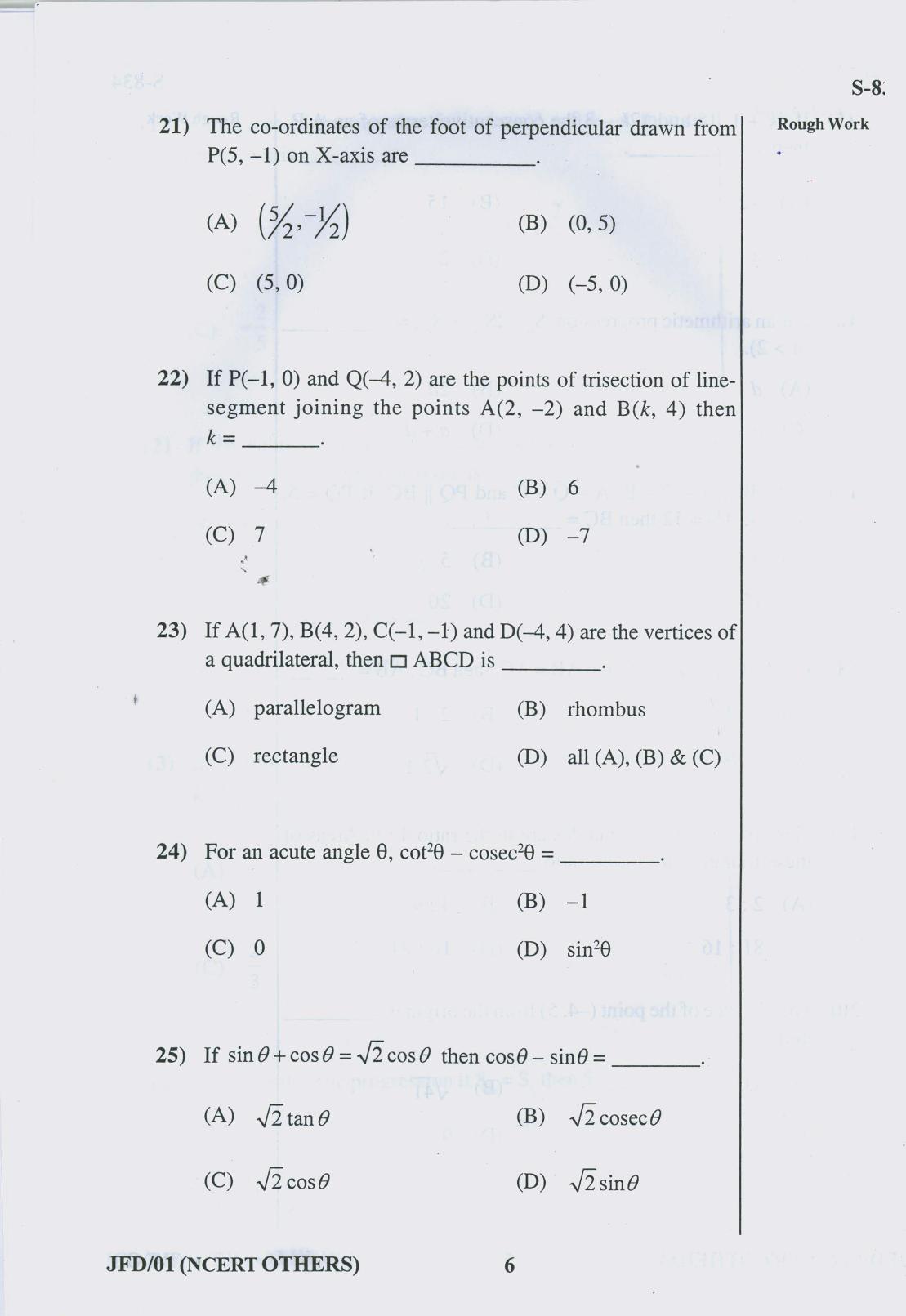 Gujarat Board Class 10th 12 ENGLISH NCERT OTHERS 2019 Question Paper - Page 6
