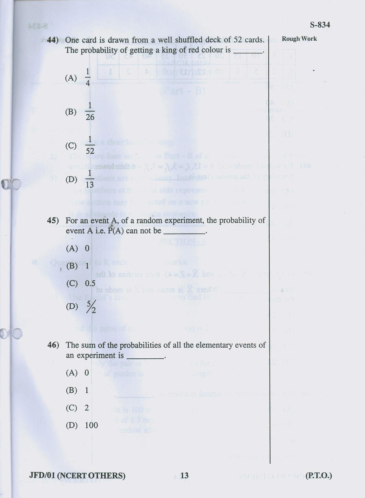 Gujarat Board Class 10th 12 ENGLISH NCERT OTHERS 2019 Question Paper - Page 13