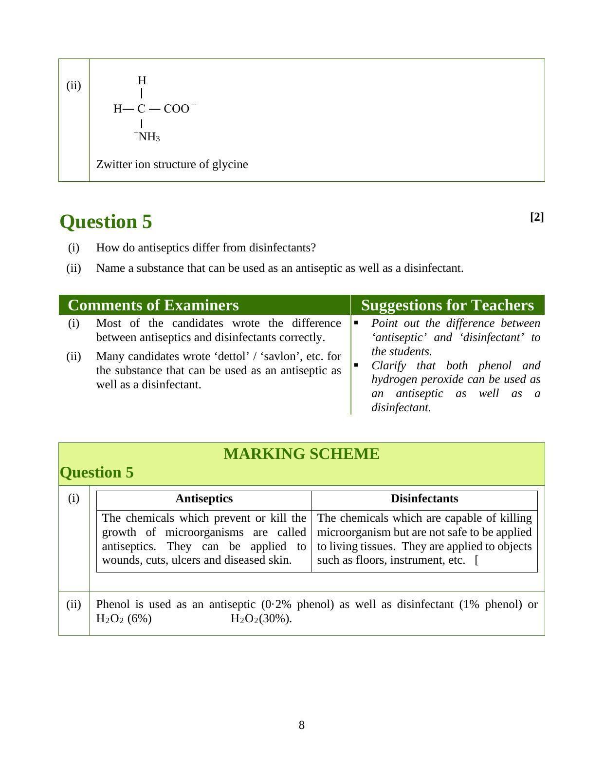 ISC Class 12 2020 Chemistry Question Paper Solutions - Page 13
