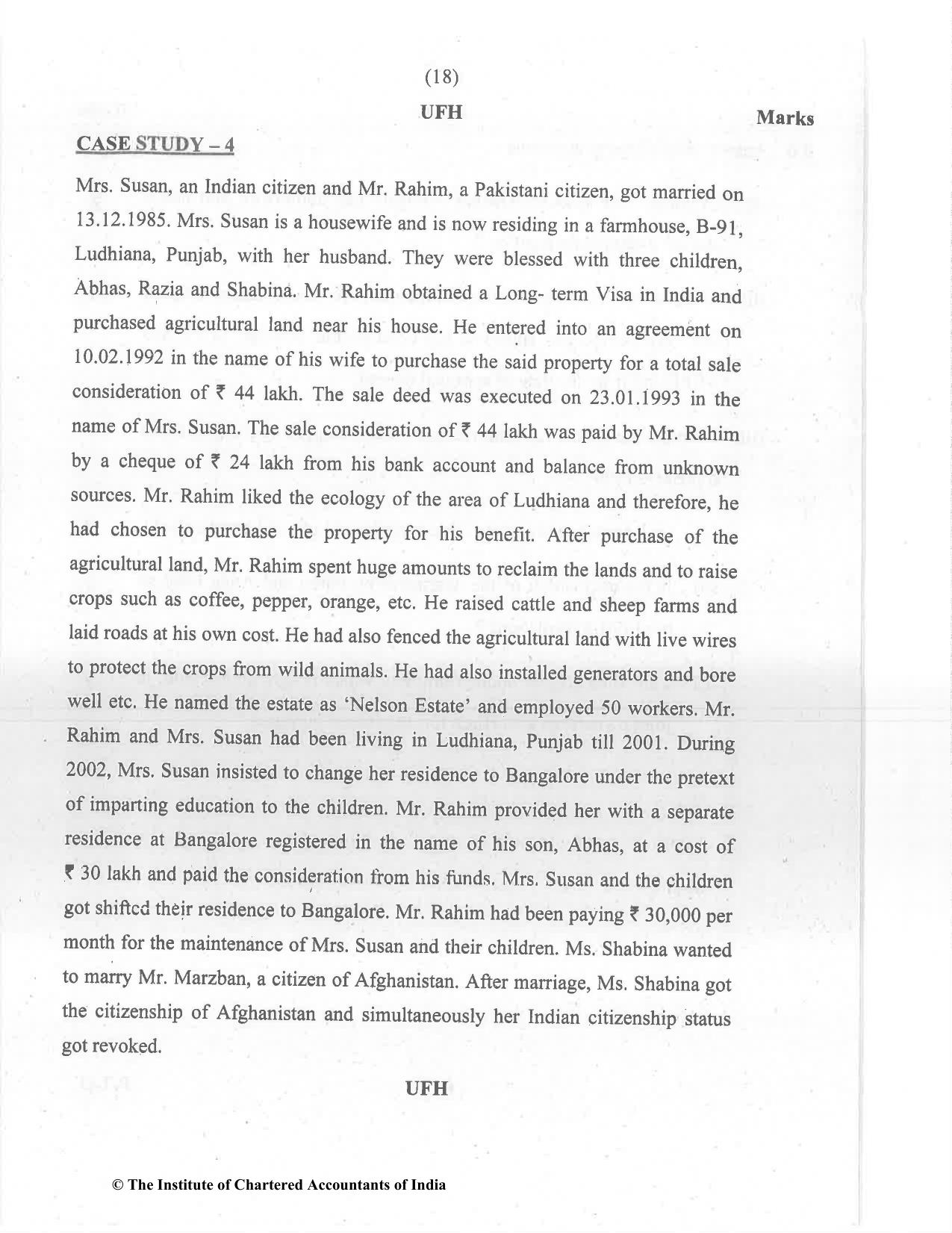 CA Final Dec 2021 Question Paper - Paper 6D – Economic Laws - Page 18