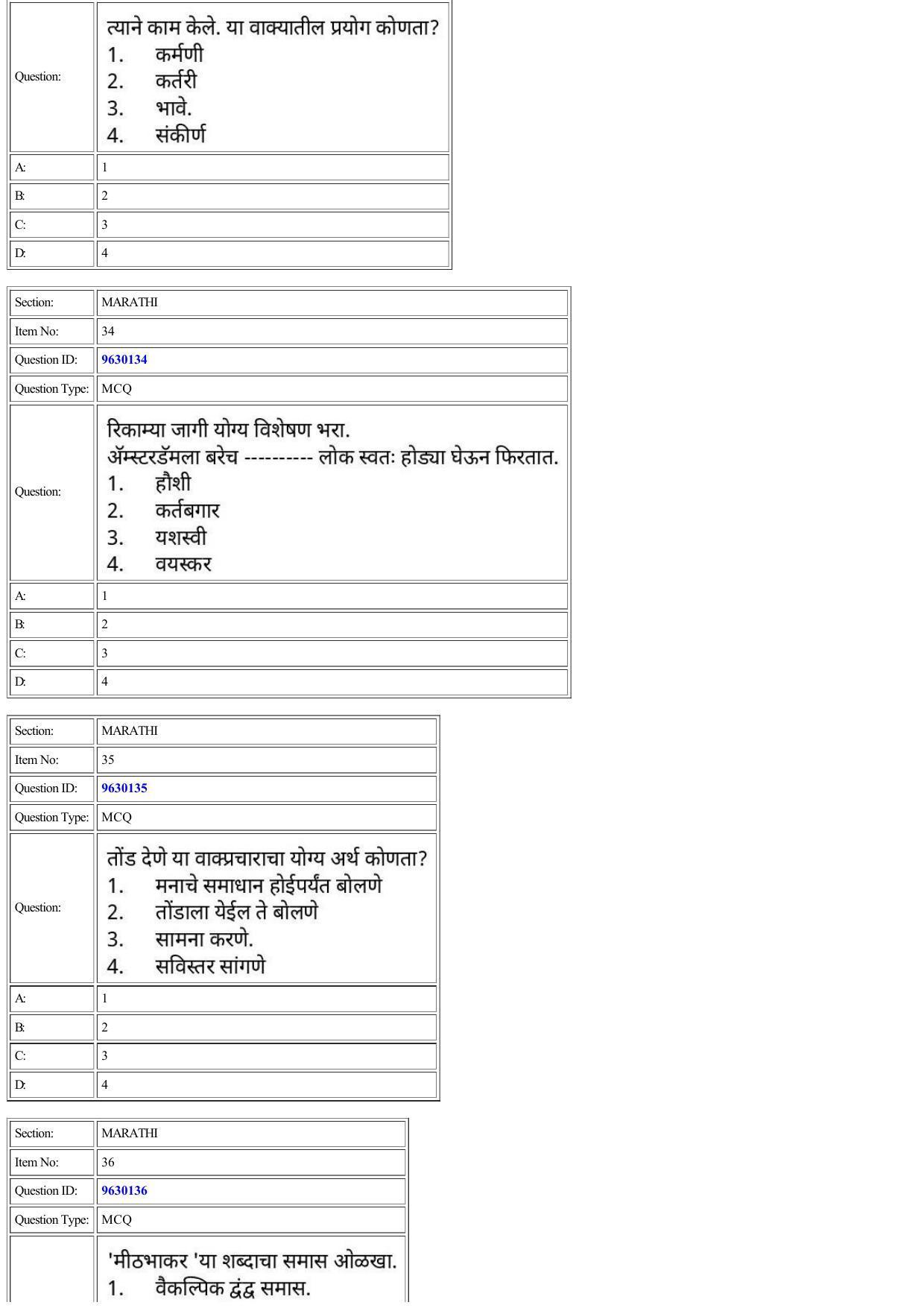 CUET 2022 Question Paper of Marathi - Page 22