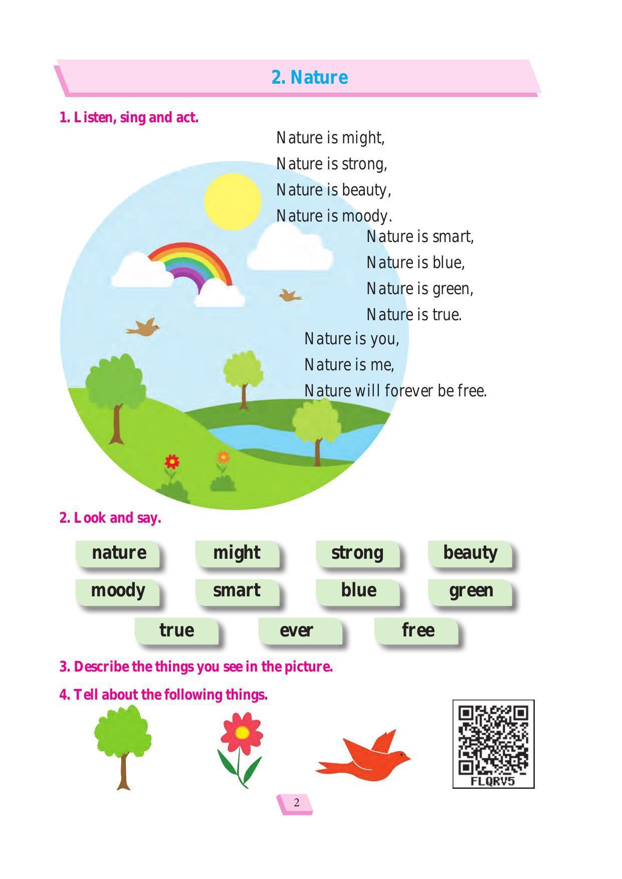 Maharashtra Board Class 1 English Textbook - Page 12