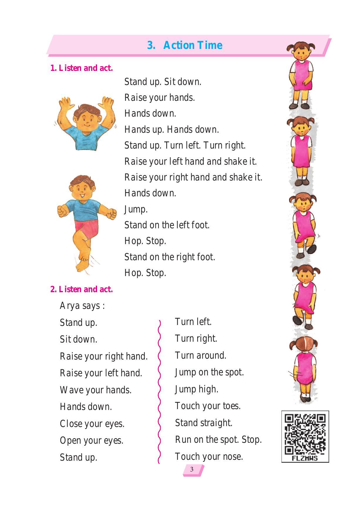 Maharashtra Board Class 1 English Textbook - Page 13