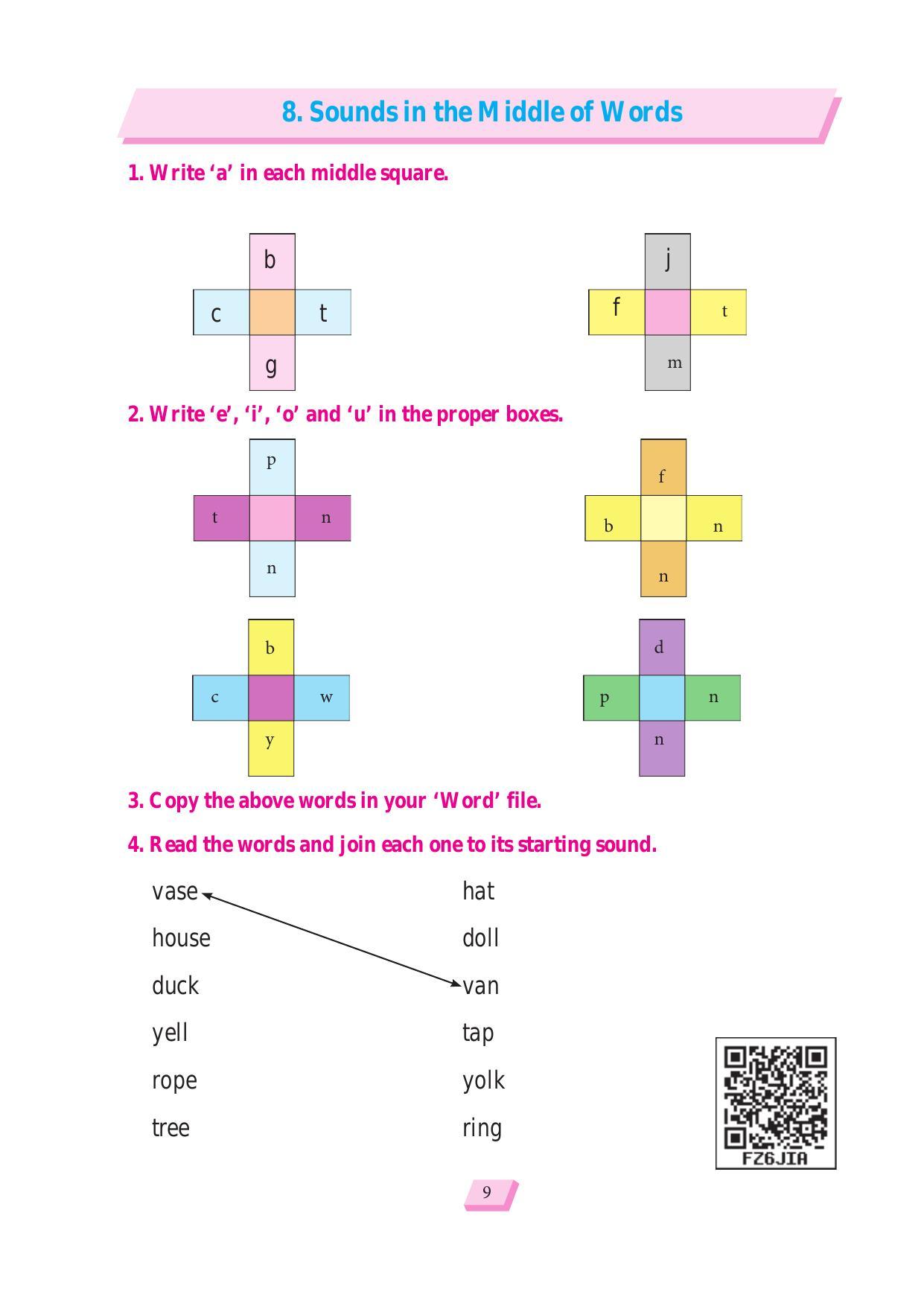Maharashtra Board Class 1 English Textbook - Page 19