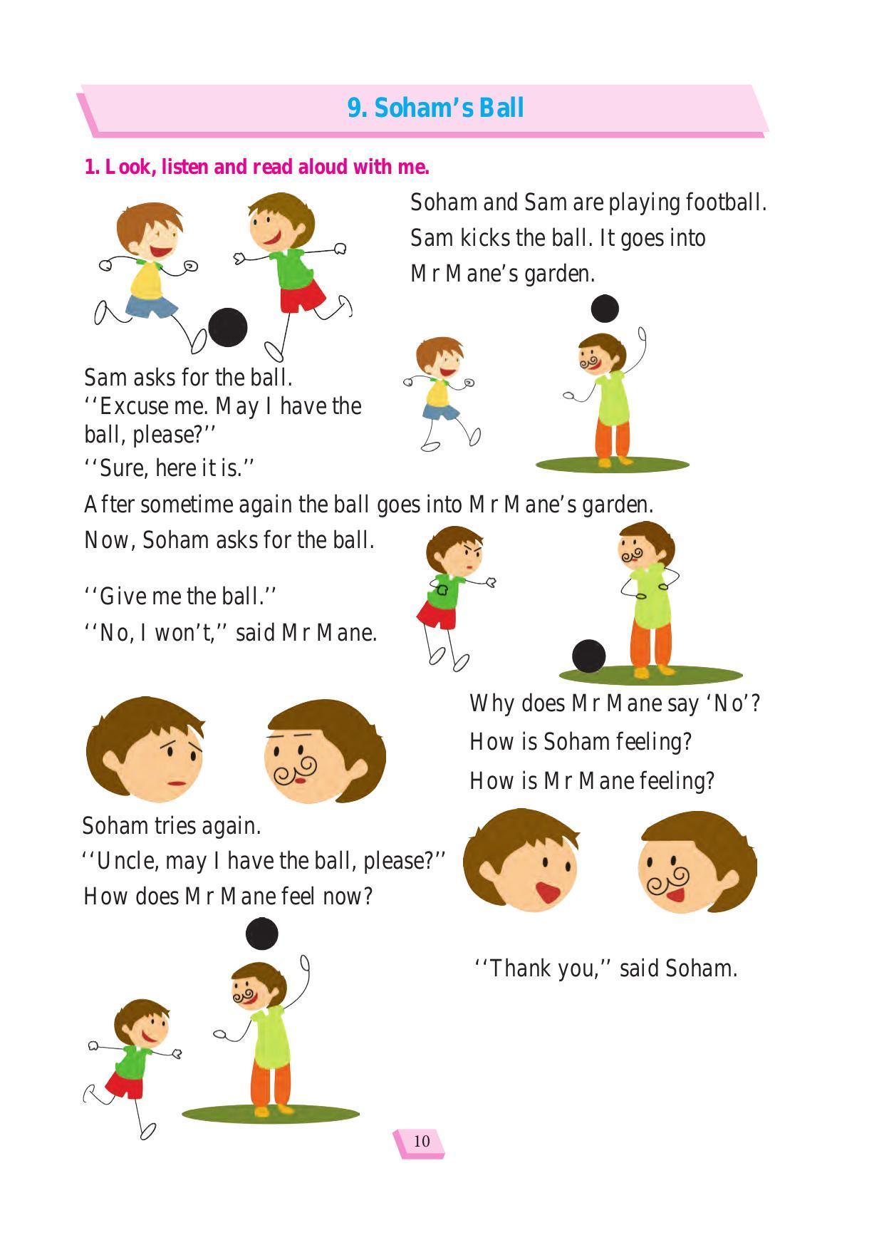 Maharashtra Board Class 1 English Textbook - Page 20