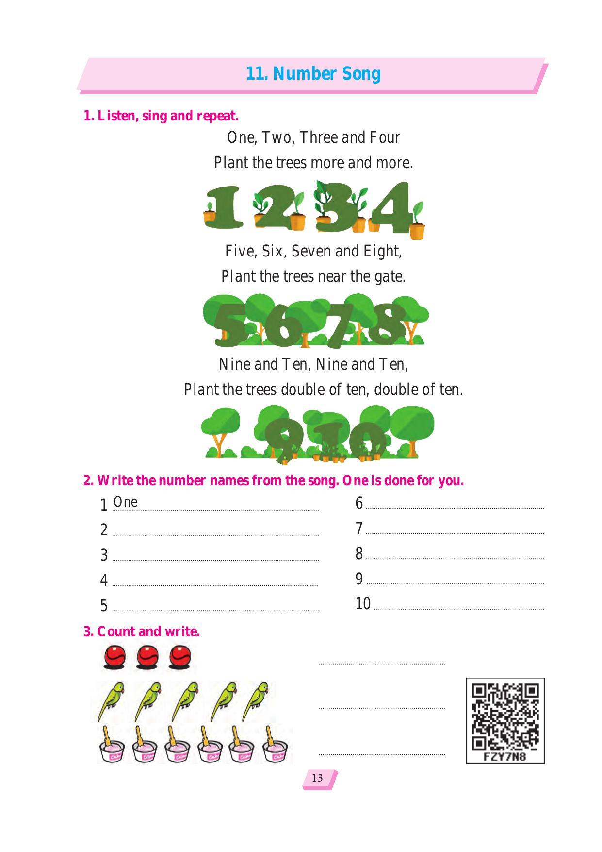 Maharashtra Board Class 1 English Textbook - Page 23