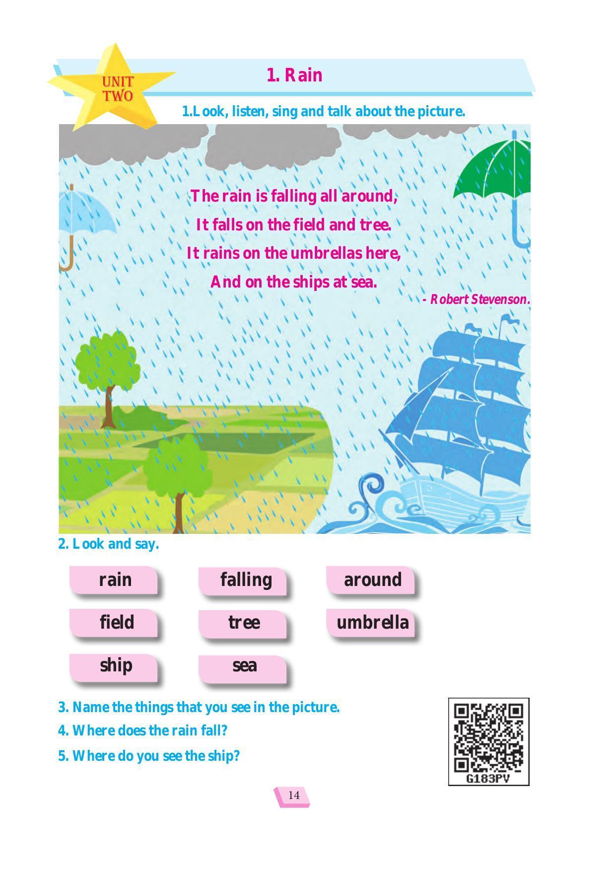 Maharashtra Board Class 1 English Textbook - Page 24