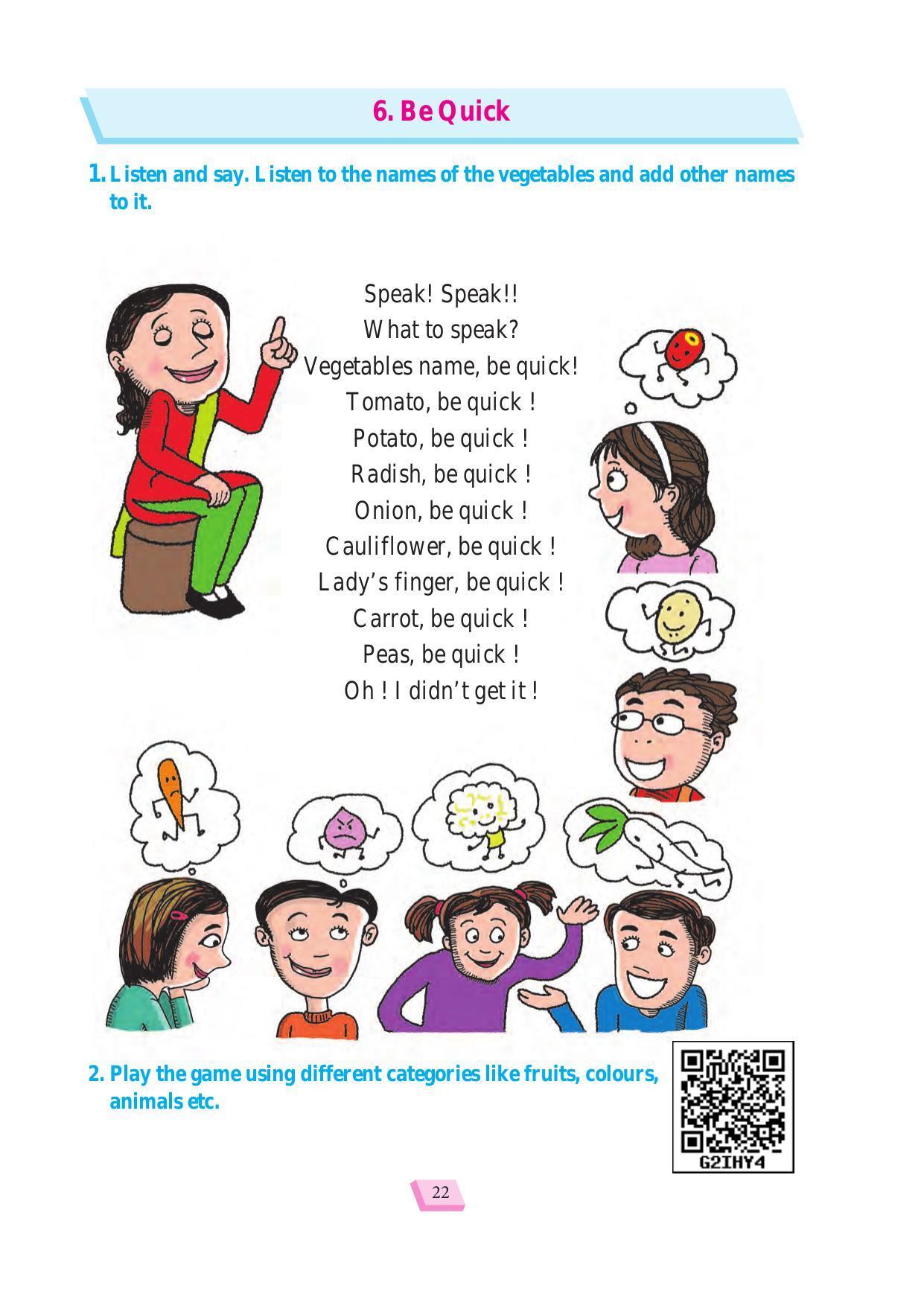 Maharashtra Board Class 1 English Textbook - Page 32