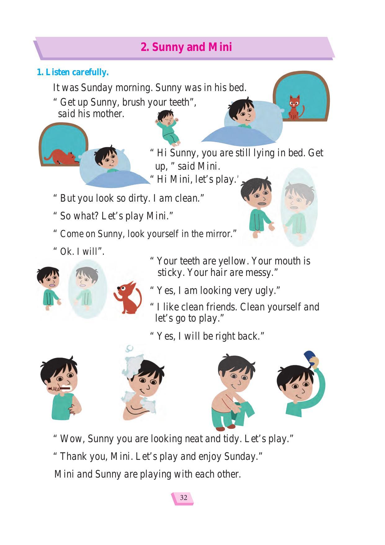 Maharashtra Board Class 1 English Textbook - Page 42