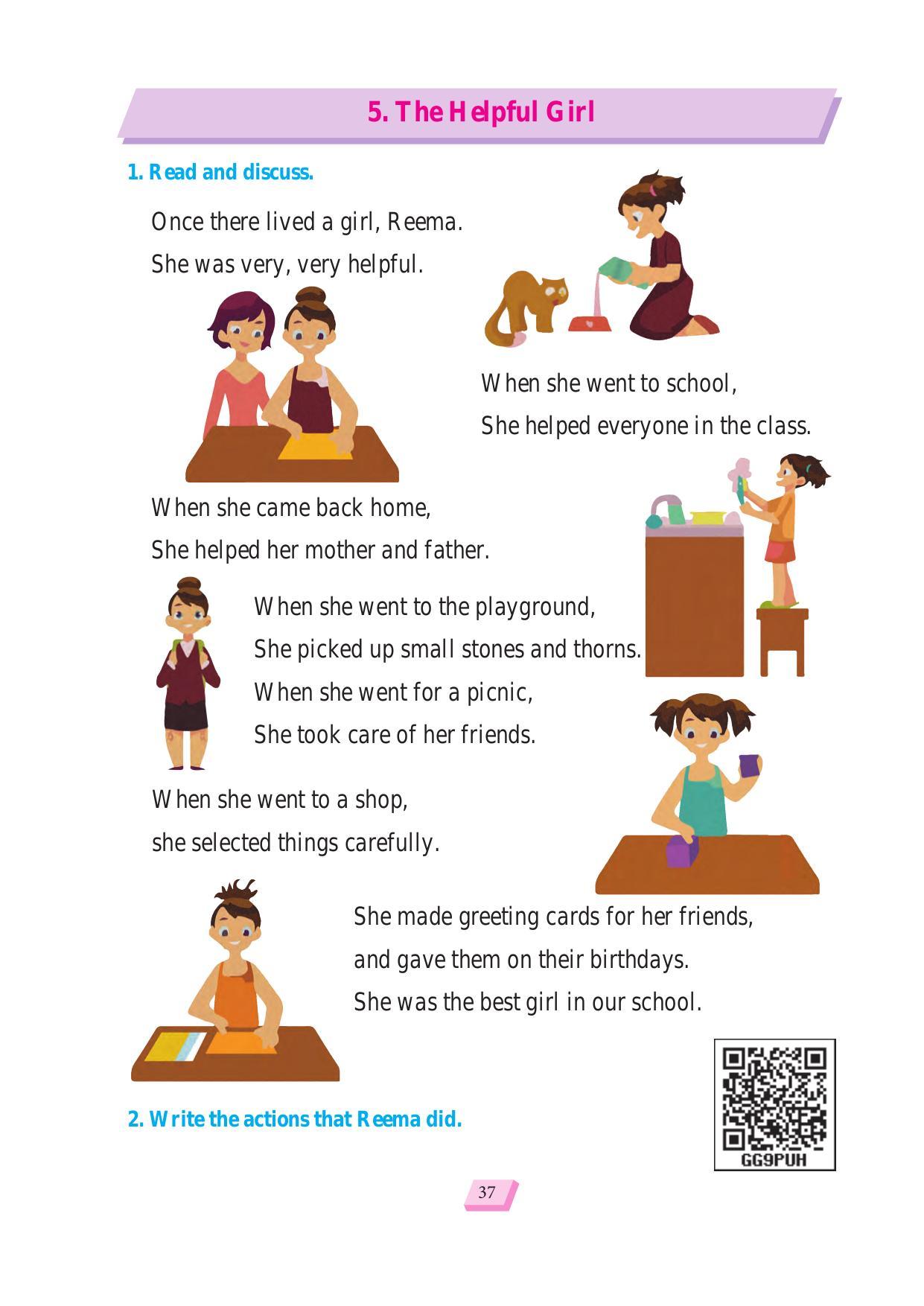 Maharashtra Board Class 1 English Textbook - Page 47