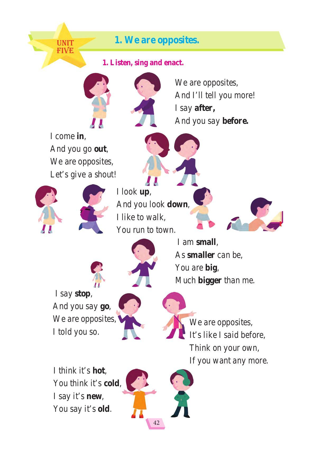 Maharashtra Board Class 1 English Textbook - Page 52