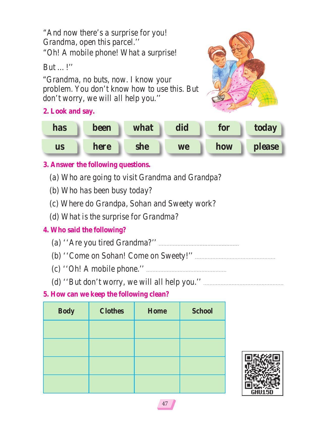 Maharashtra Board Class 1 English Textbook - Page 57