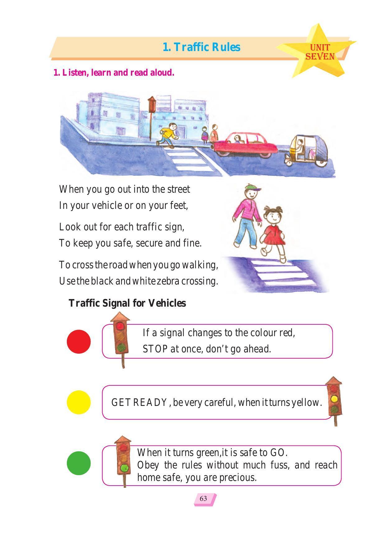 Maharashtra Board Class 1 English Textbook - Page 73