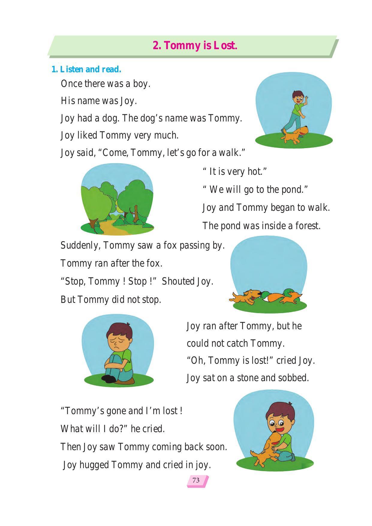Maharashtra Board Class 1 English Textbook - Page 83