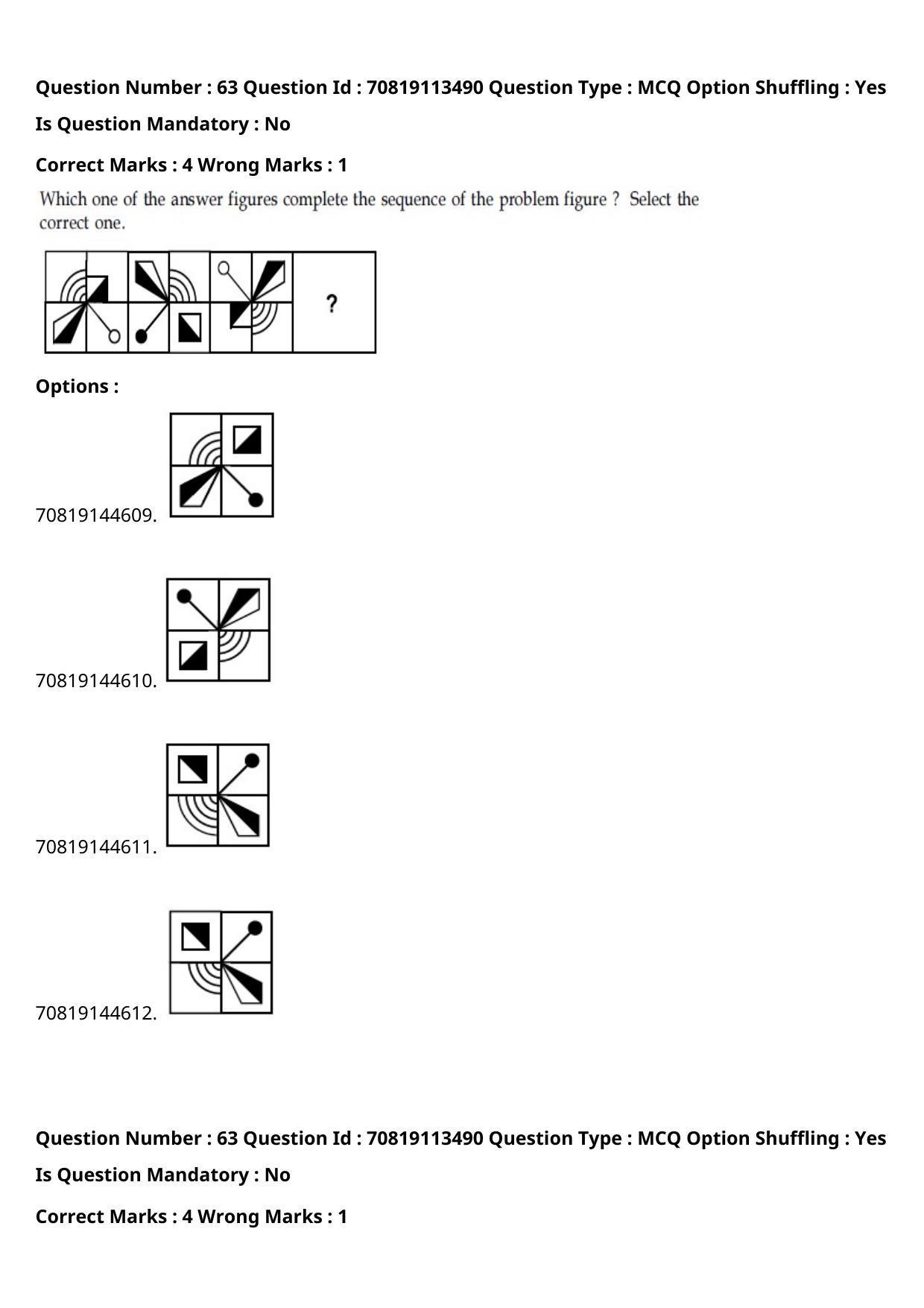 JEE Mains 2021: B Arch & B Planning Telugu (Shift 2) 23-02-2021 Question Paper - Page 78