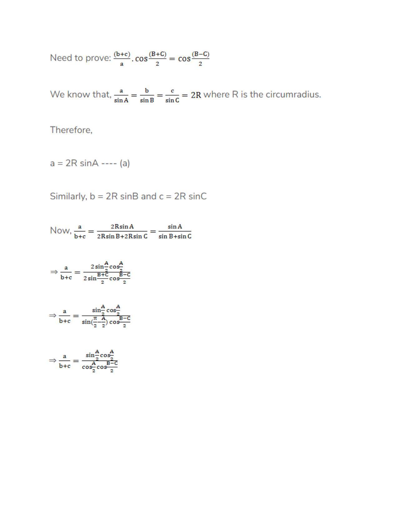 Chapter 18: Solutions of Triangles: RS Aggarwal Class 11 Solutions  - Page 13