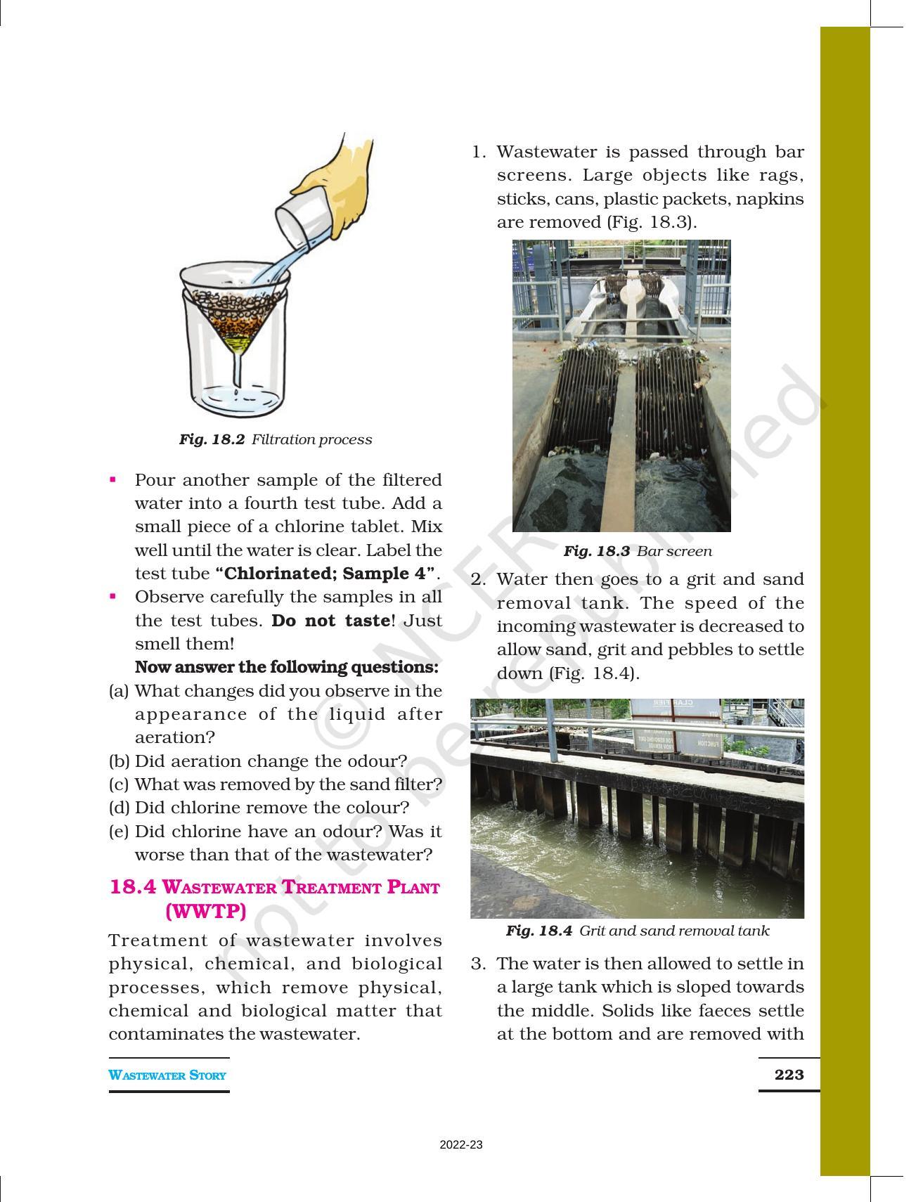 NCERT Book for Class 7 Science: Chapter 18-Wastewater Story - Page 4
