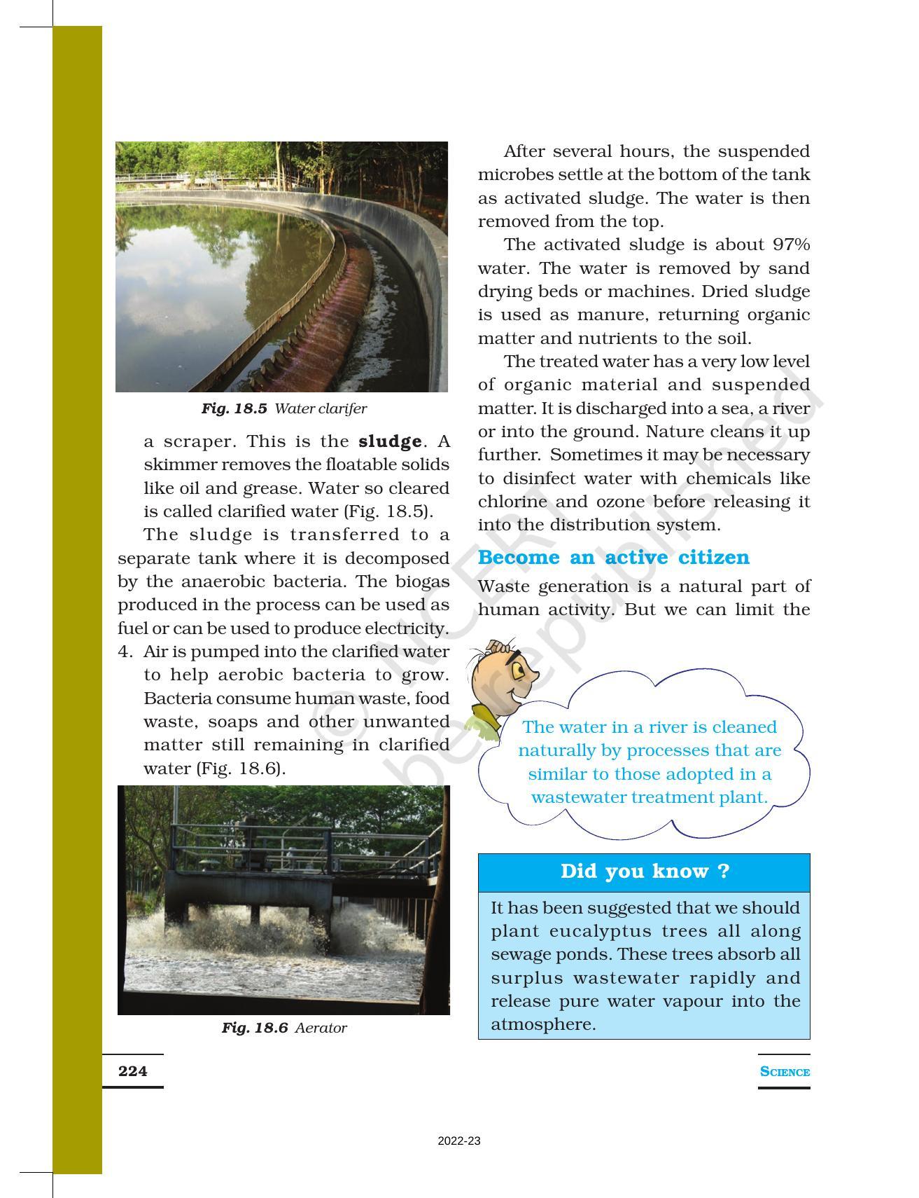 NCERT Book for Class 7 Science: Chapter 18-Wastewater Story - Page 5