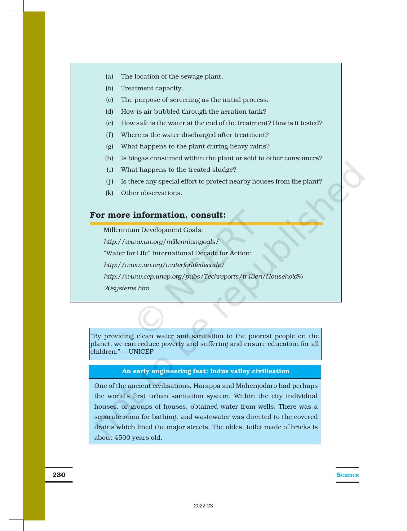 NCERT Book for Class 7 Science: Chapter 18-Wastewater Story - Page 11