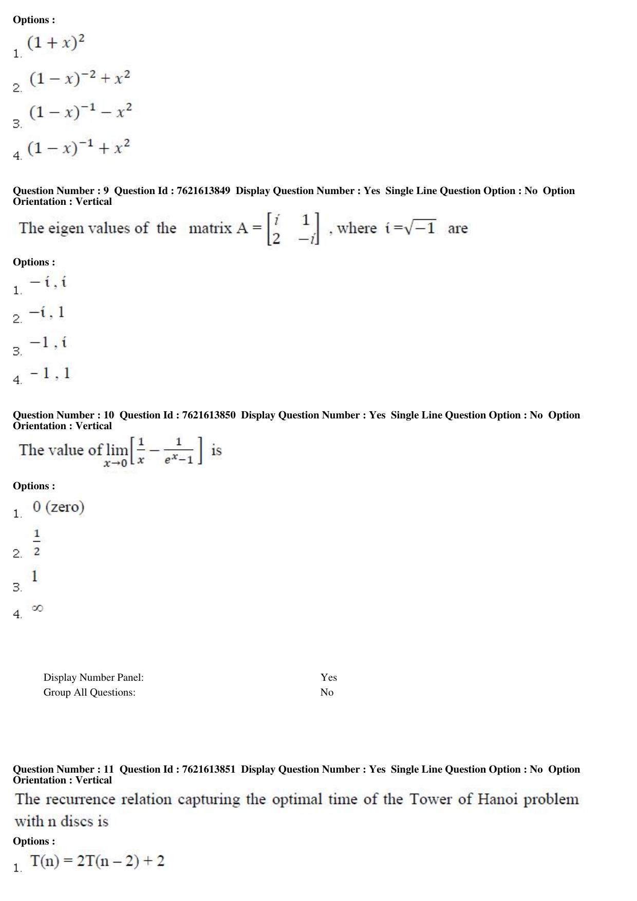 TS PGECET 2017: Computer Science & Information Technology Question Papers - Page 3