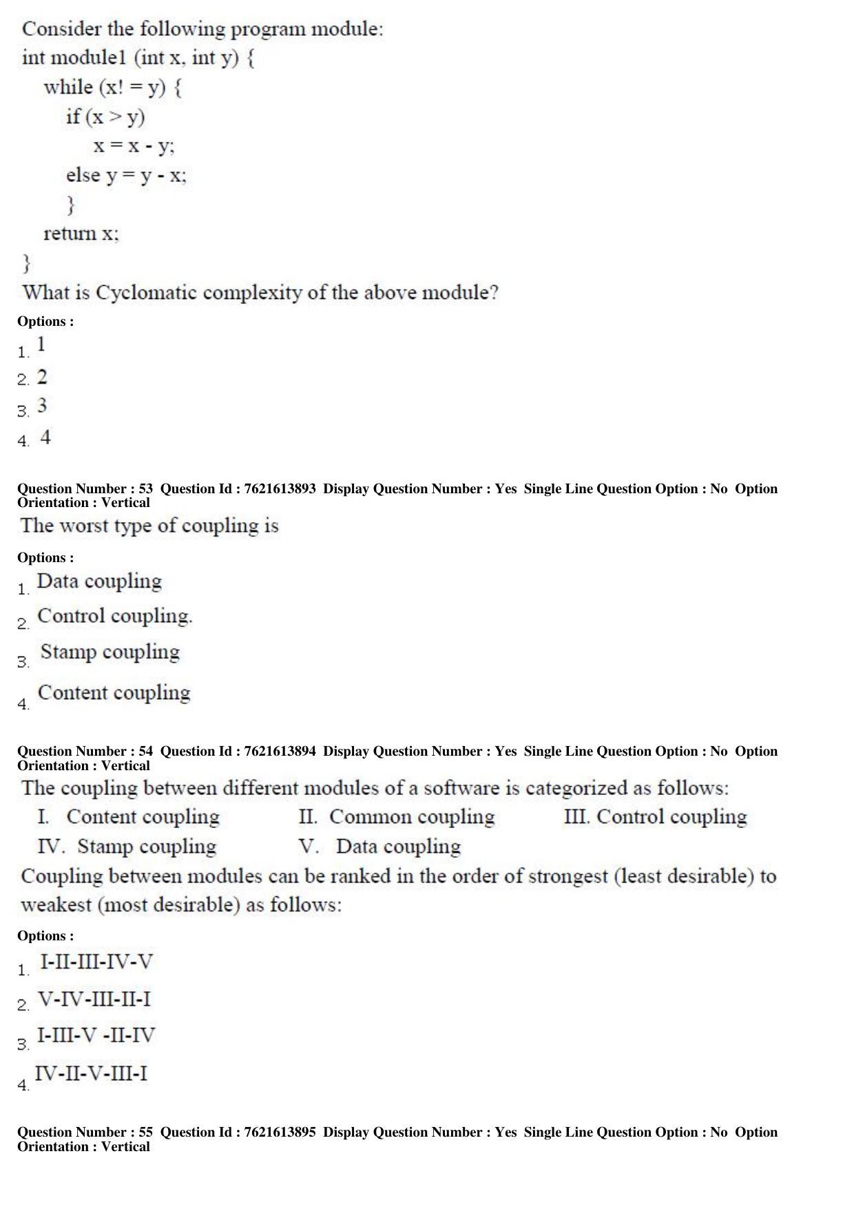 TS PGECET 2017: Computer Science & Information Technology Question Papers - Page 16