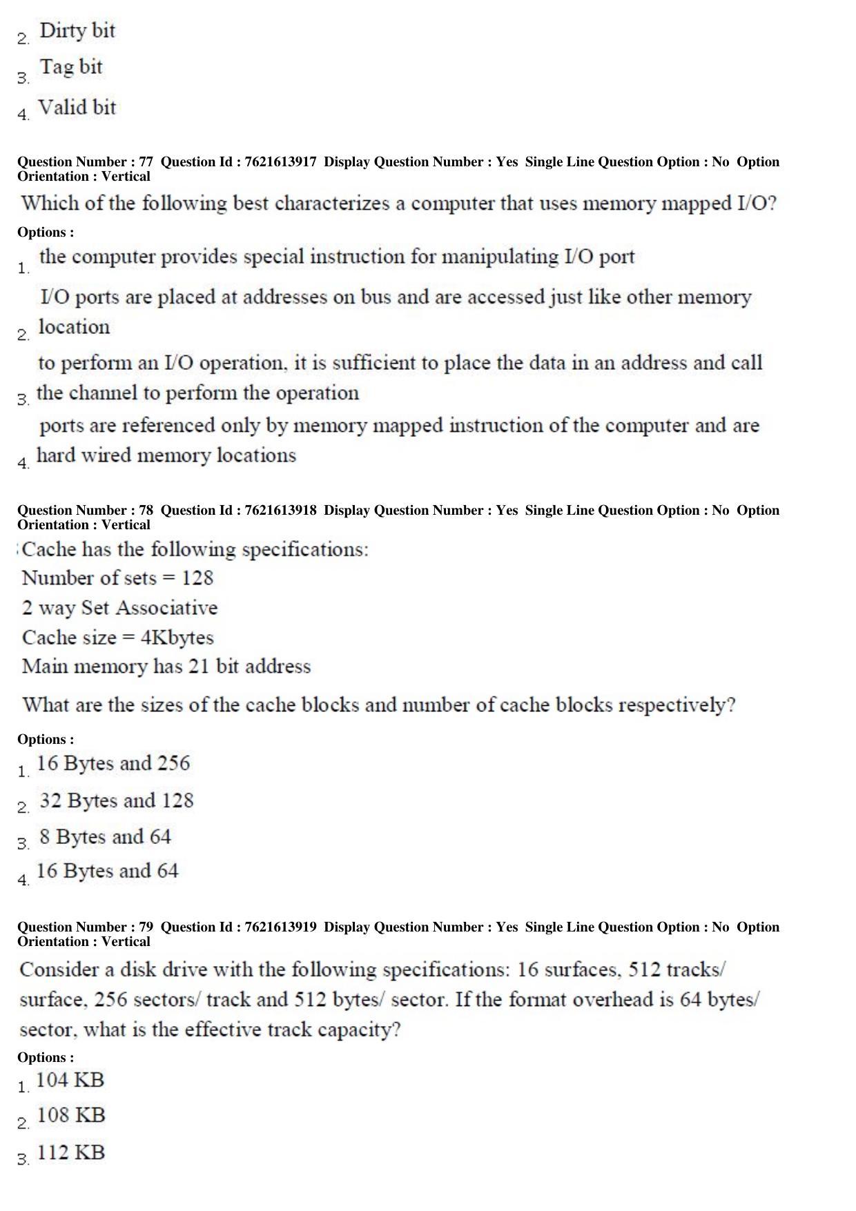 TS PGECET 2017: Computer Science & Information Technology Question Papers - Page 23