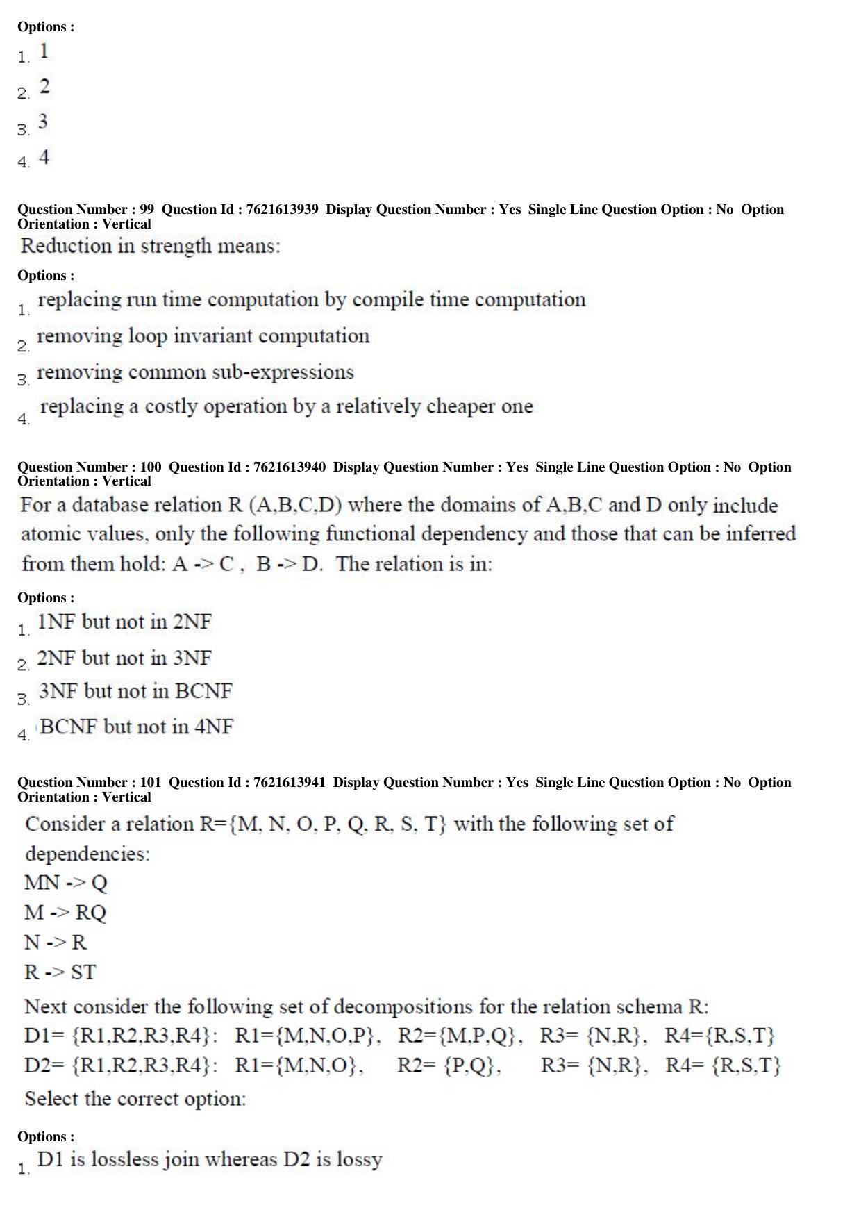 TS PGECET 2017: Computer Science & Information Technology Question Papers - Page 30