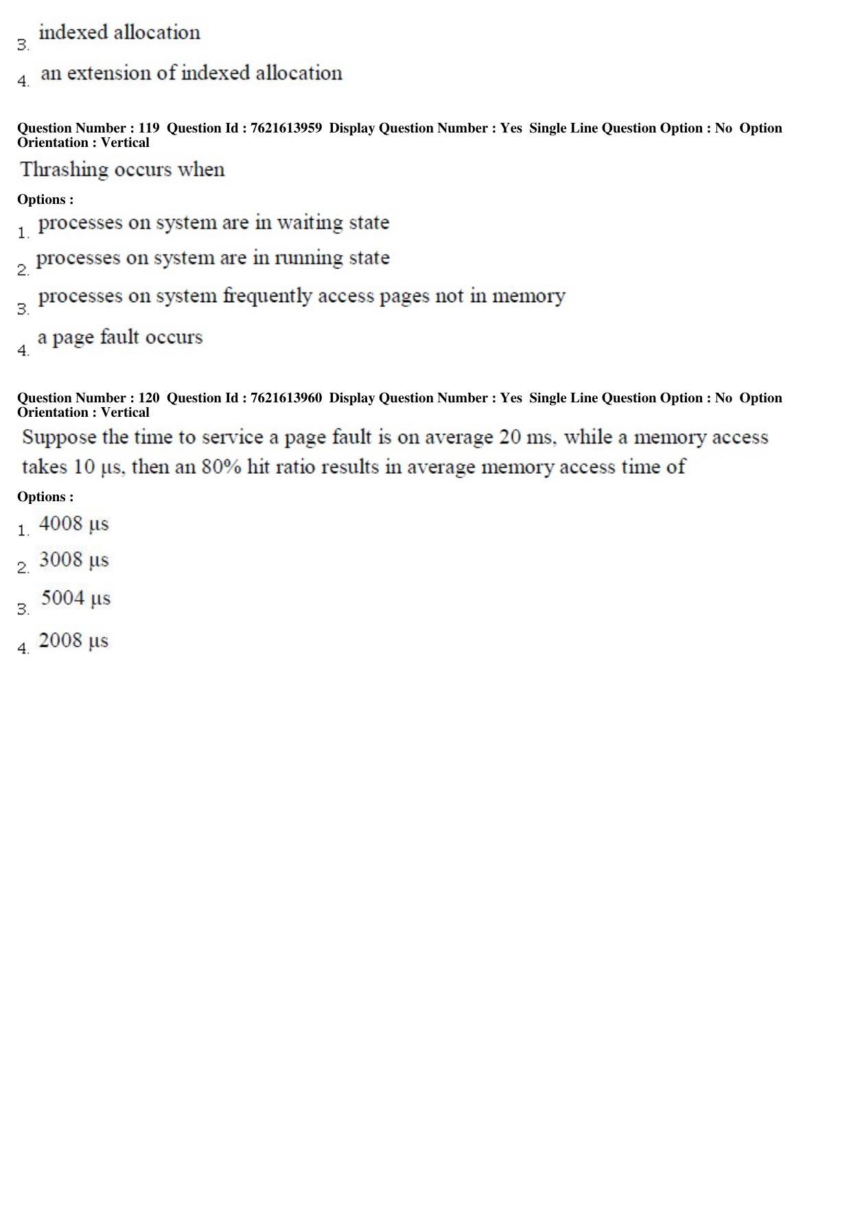TS PGECET 2017: Computer Science & Information Technology Question Papers - Page 36