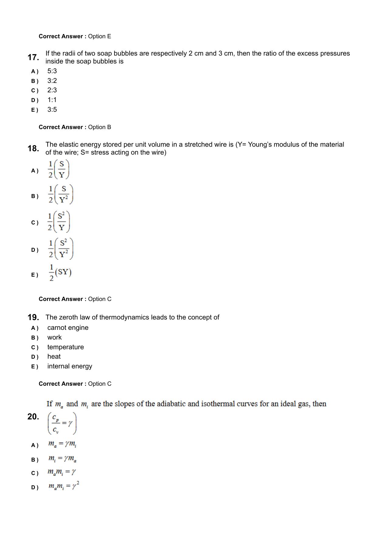 KEAM 2024 June 7 Question Paper with Answer Key - Page 5